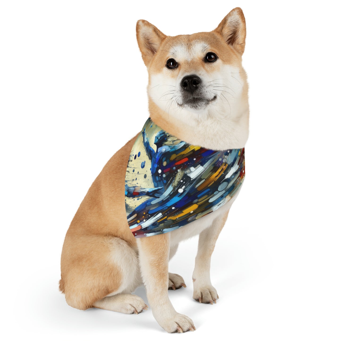 Empowering Mastery Cascade Pet Bandana Collar