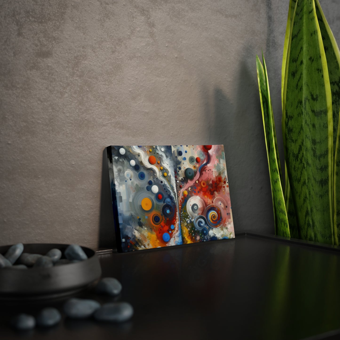 Unity Duality Abstraction Canvas Photo Tile