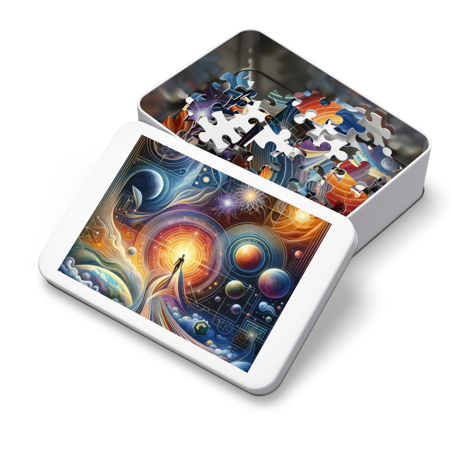 Unified Cosmic Alignment Jigsaw Puzzle (30, 110, 252, 500,1000-Piece)