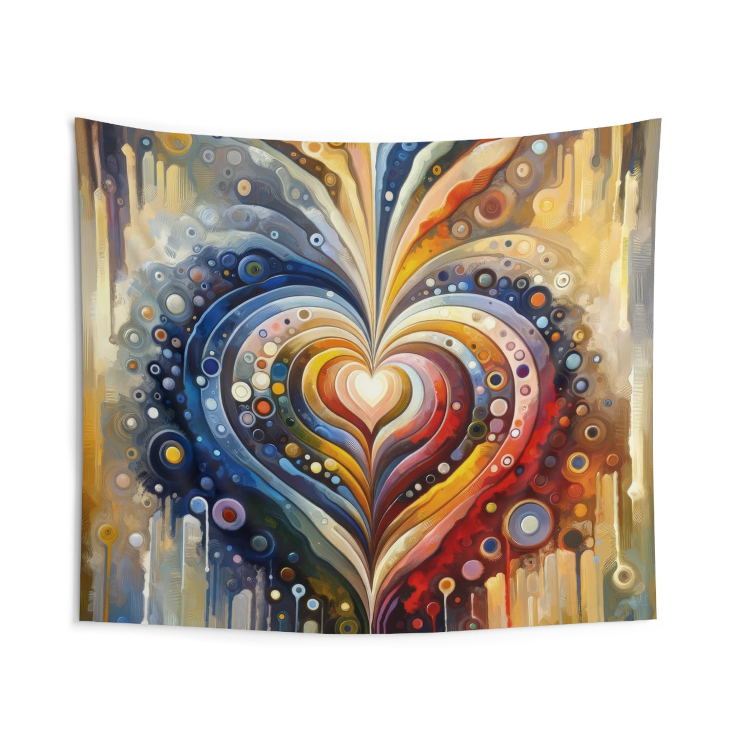 Harmonic Heart Essence Indoor Wall Tapestries