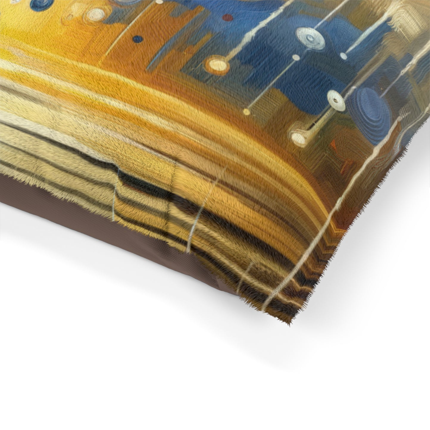 Ripple Effect Abstraction Pet Bed