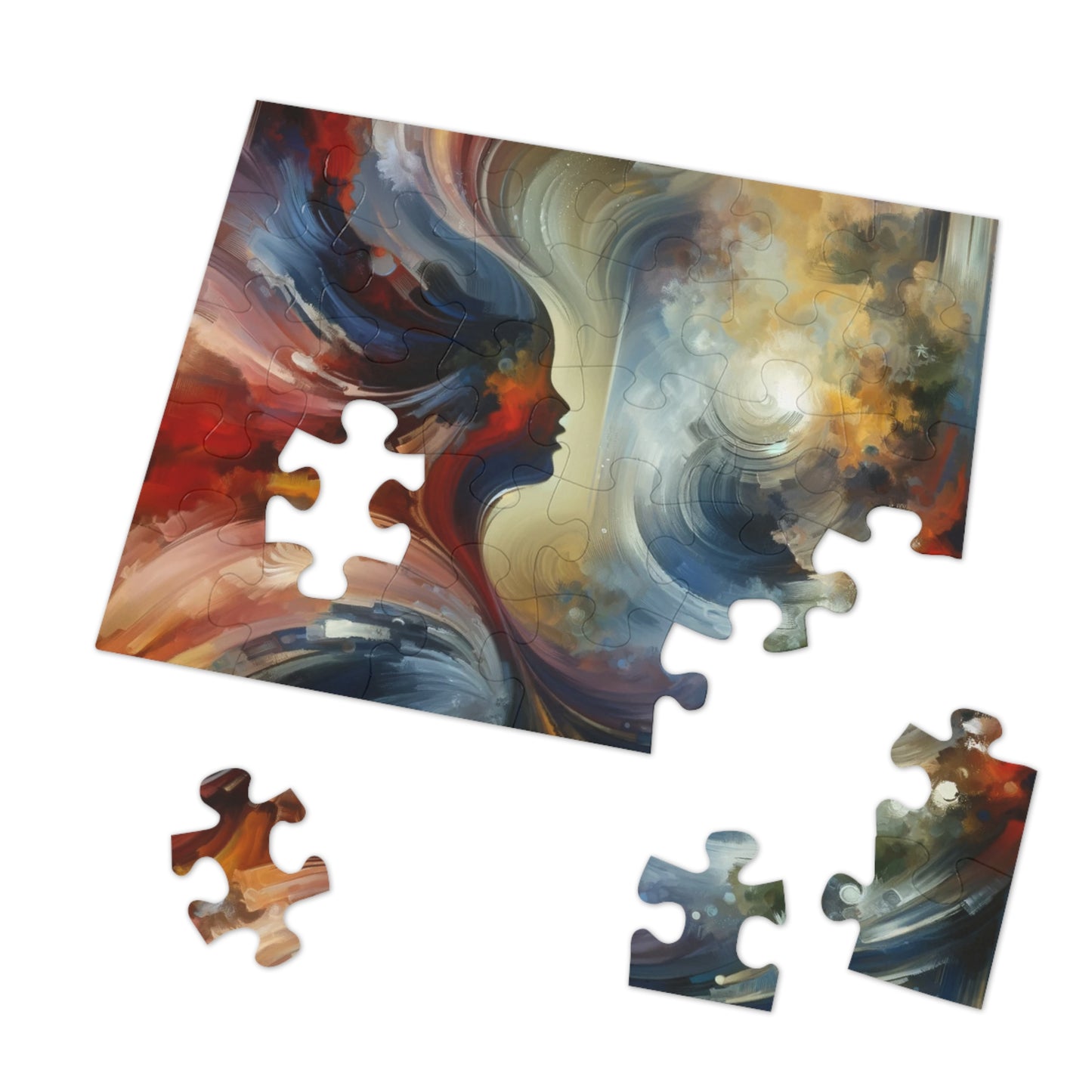 Embracing Sovereign Reflectivity Jigsaw Puzzle (30, 110, 252, 500,1000-Piece)
