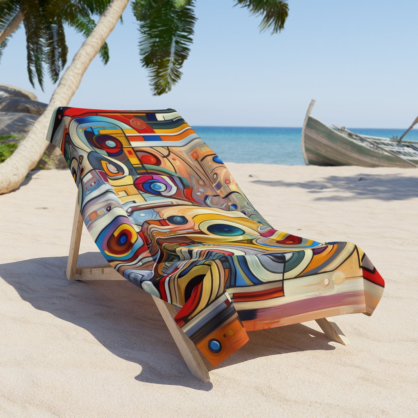 Playful Wisdom Essence Beach Towel