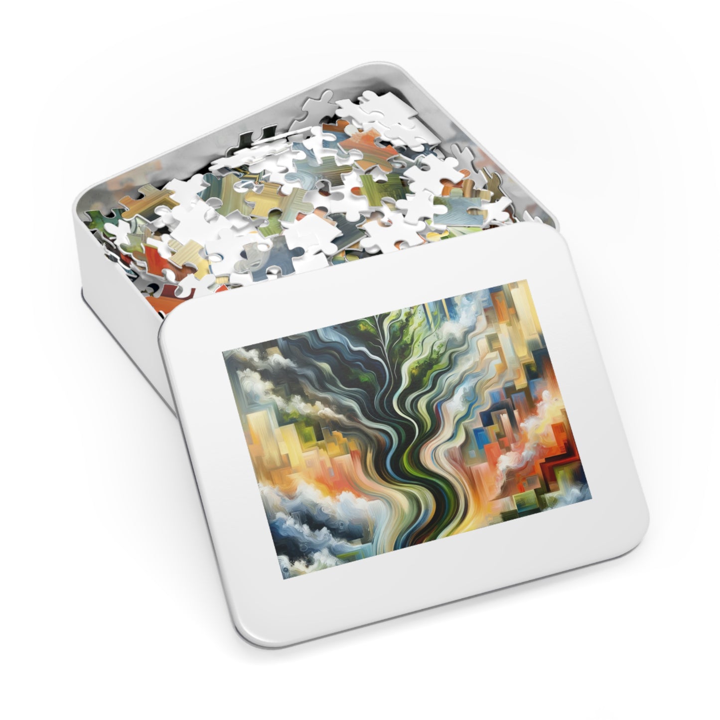 Eternal Digital Contrast Jigsaw Puzzle (30, 110, 252, 500,1000-Piece)
