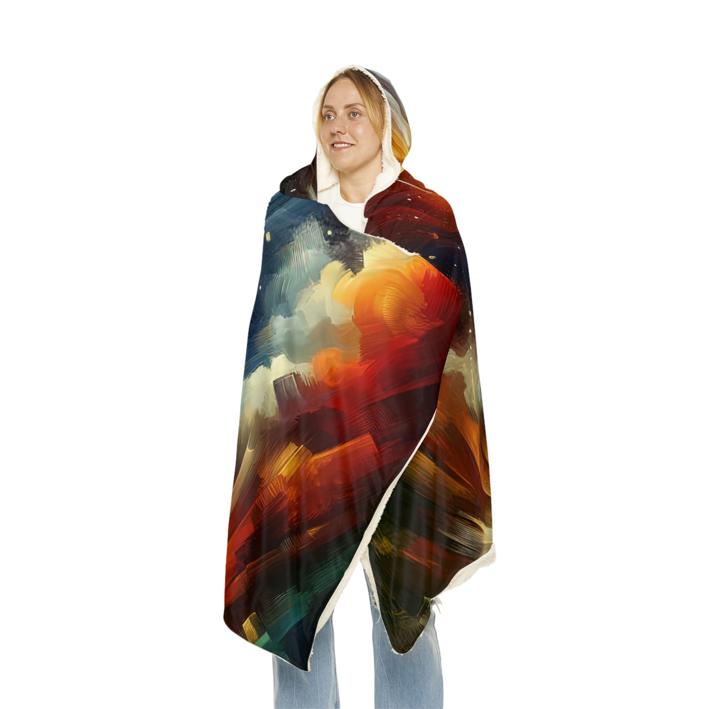 Igniting Transformational Currents Snuggle Blanket