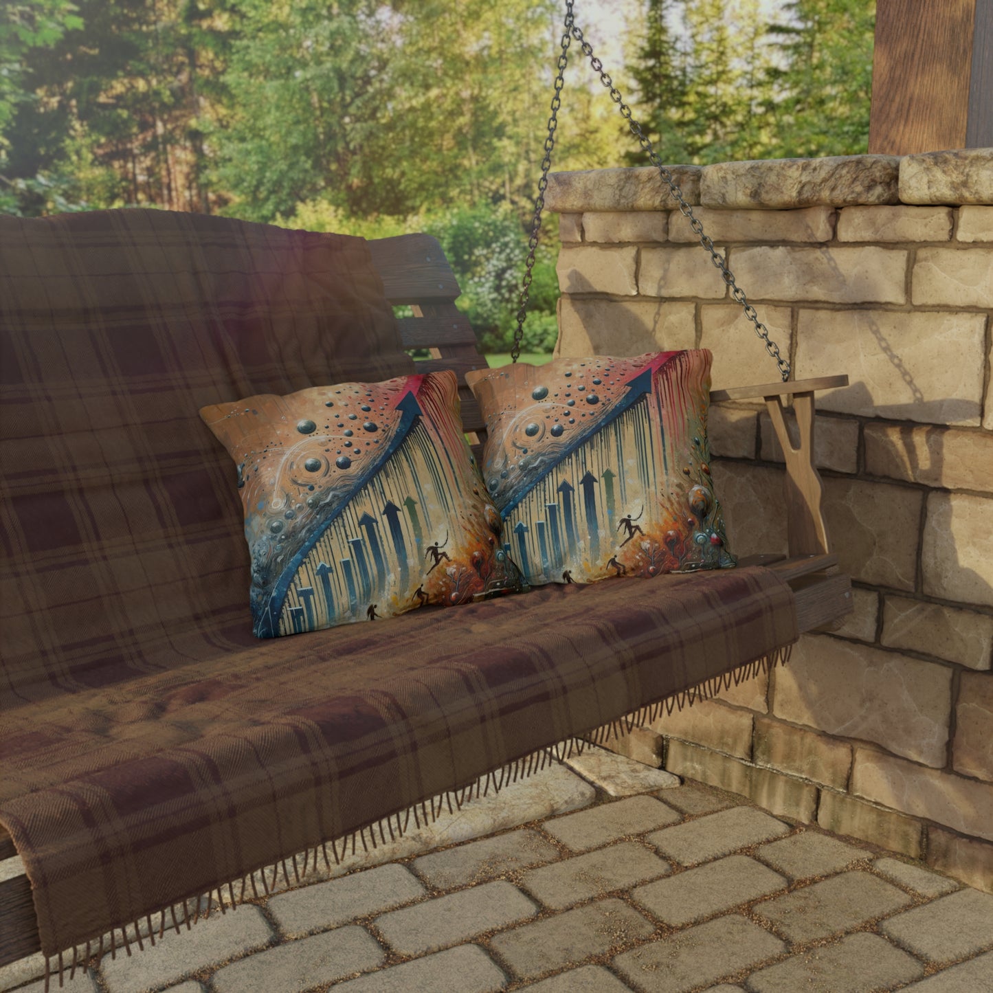 Micro Mastery Ascension Outdoor Pillows