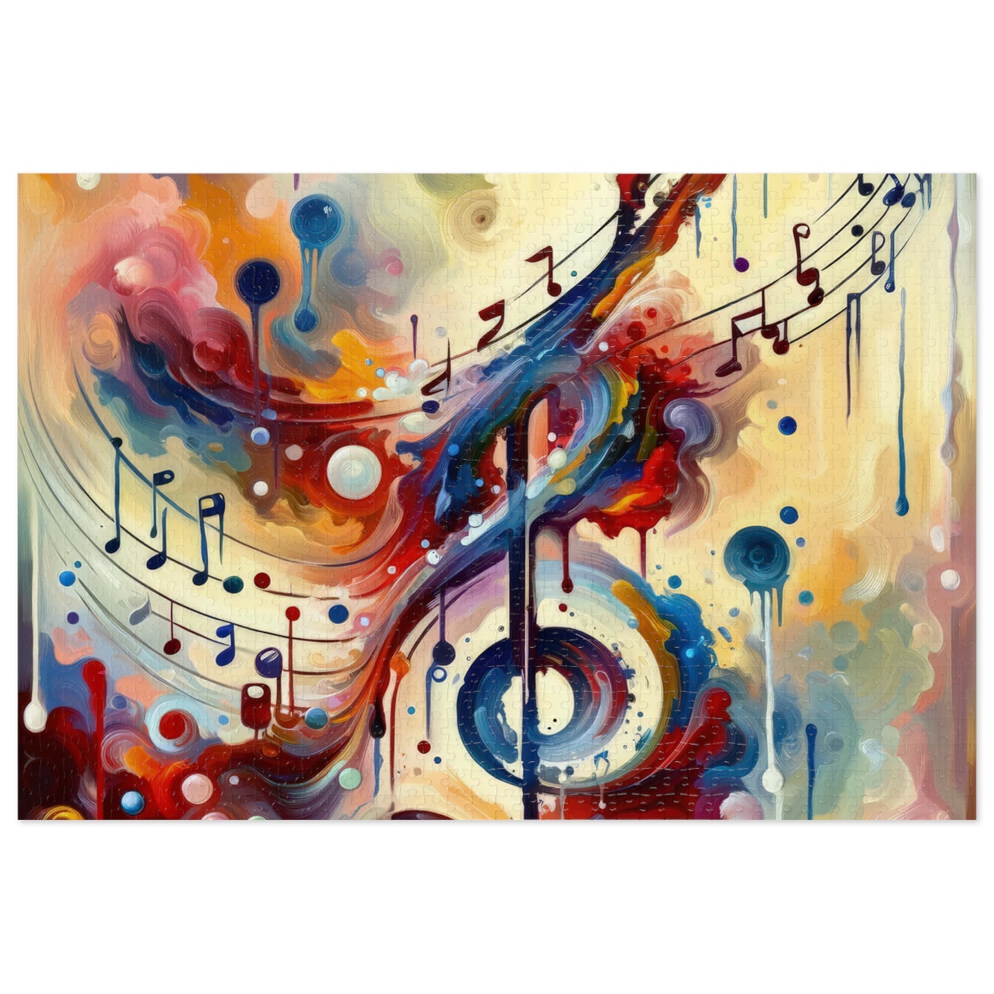 Harmonizing Melody Life Jigsaw Puzzle (30, 110, 252, 500,1000-Piece)
