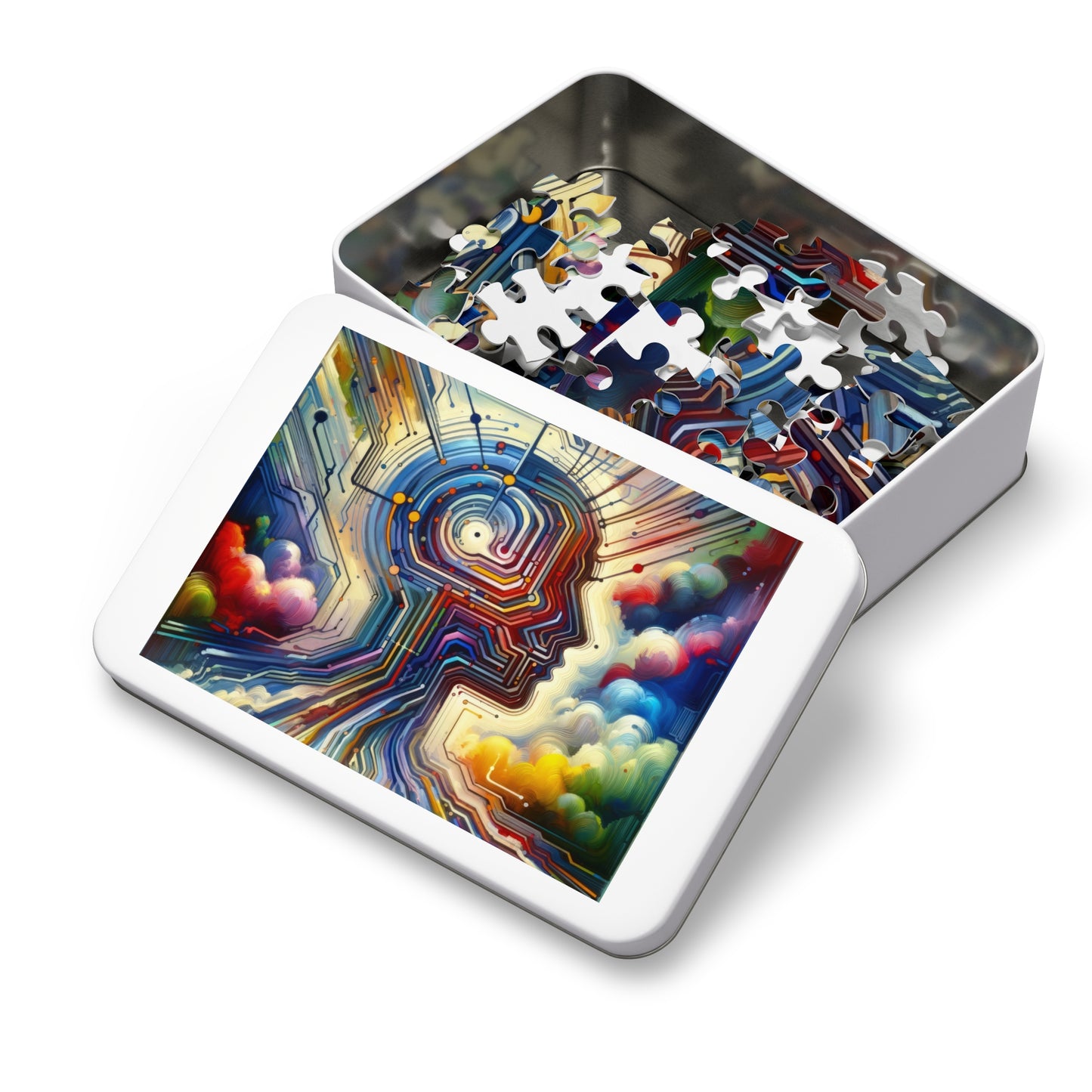 Supportive Digital Empathy Jigsaw Puzzle (30, 110, 252, 500,1000-Piece)