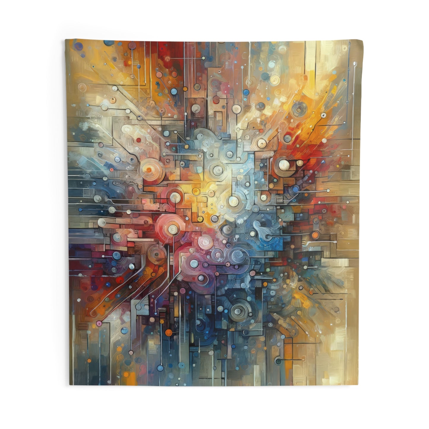 Empathy Scaffold Unity Indoor Wall Tapestries