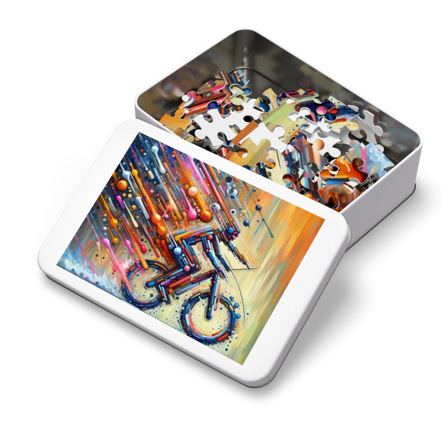 Vibrant Dynamic Sovereignty Jigsaw Puzzle (30, 110, 252, 500,1000-Piece)