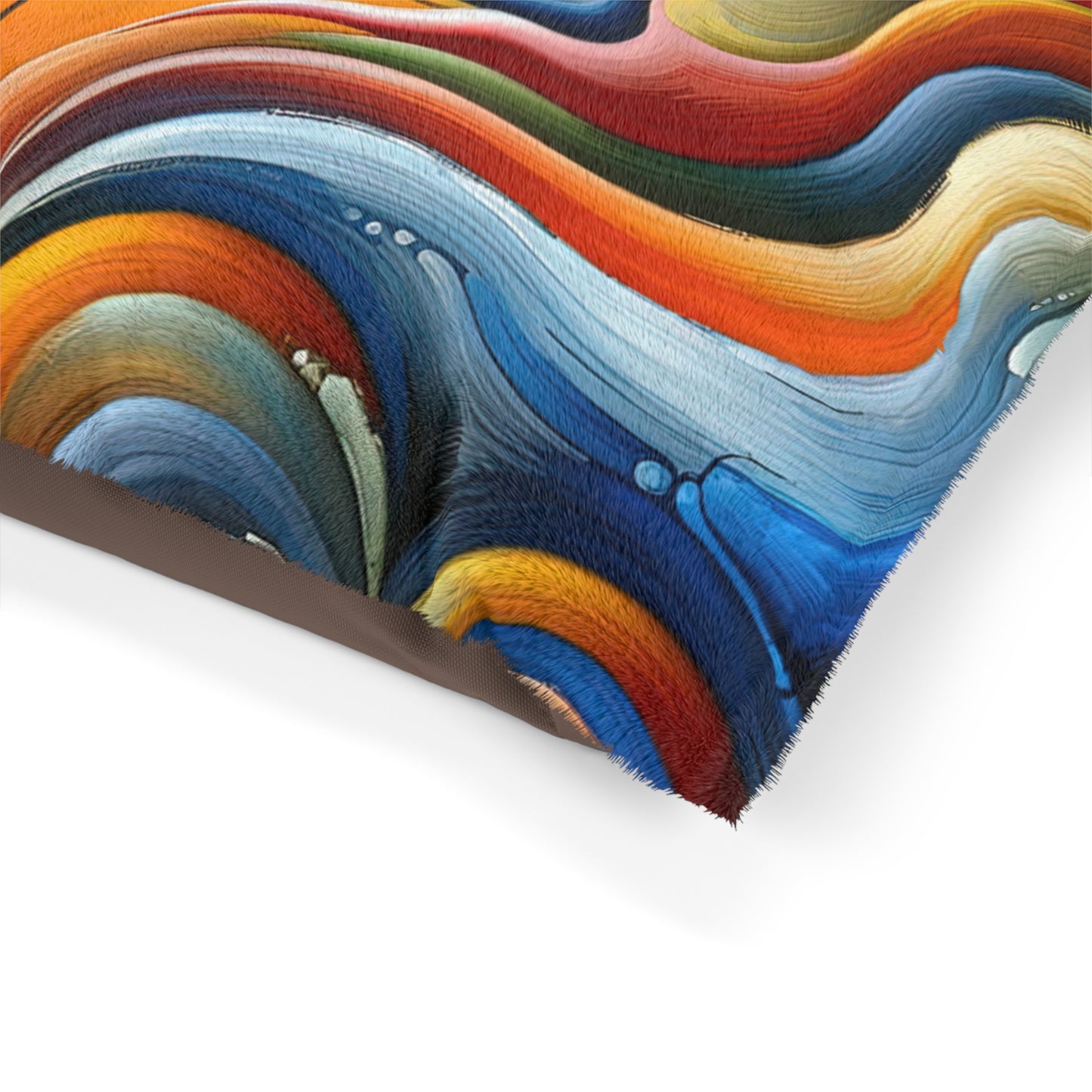 Empathetic Lifeline Abstract Pet Bed