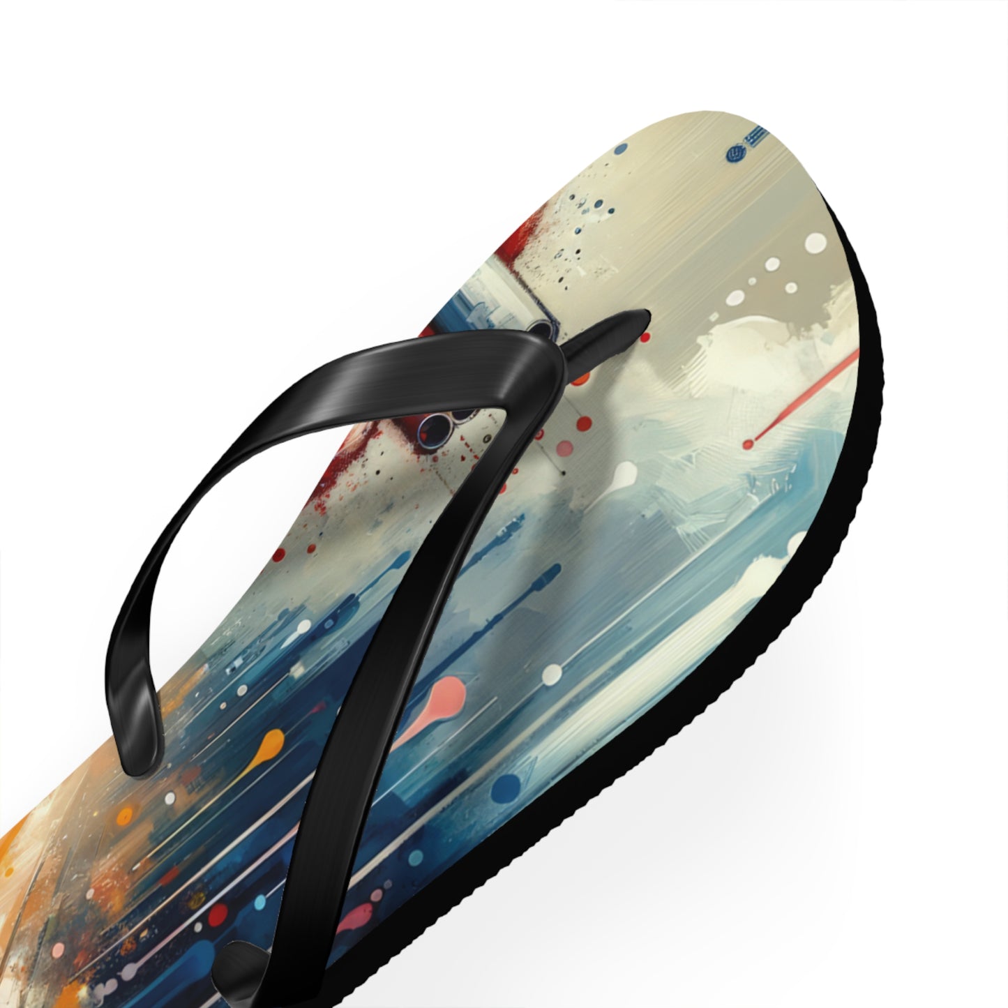 Rhythmic Heart Harmony Flip Flops