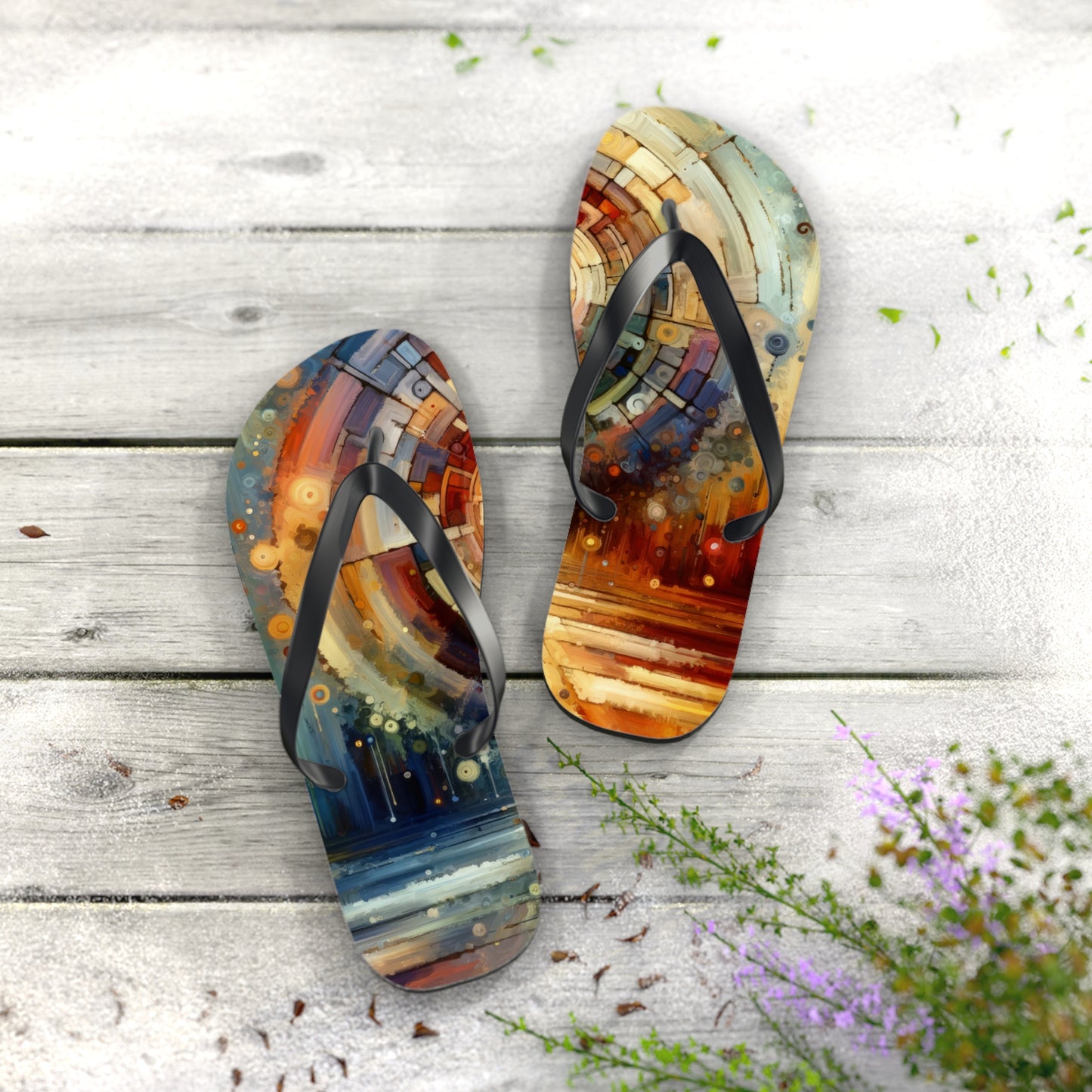 Majestic Quest Aura Flip Flops