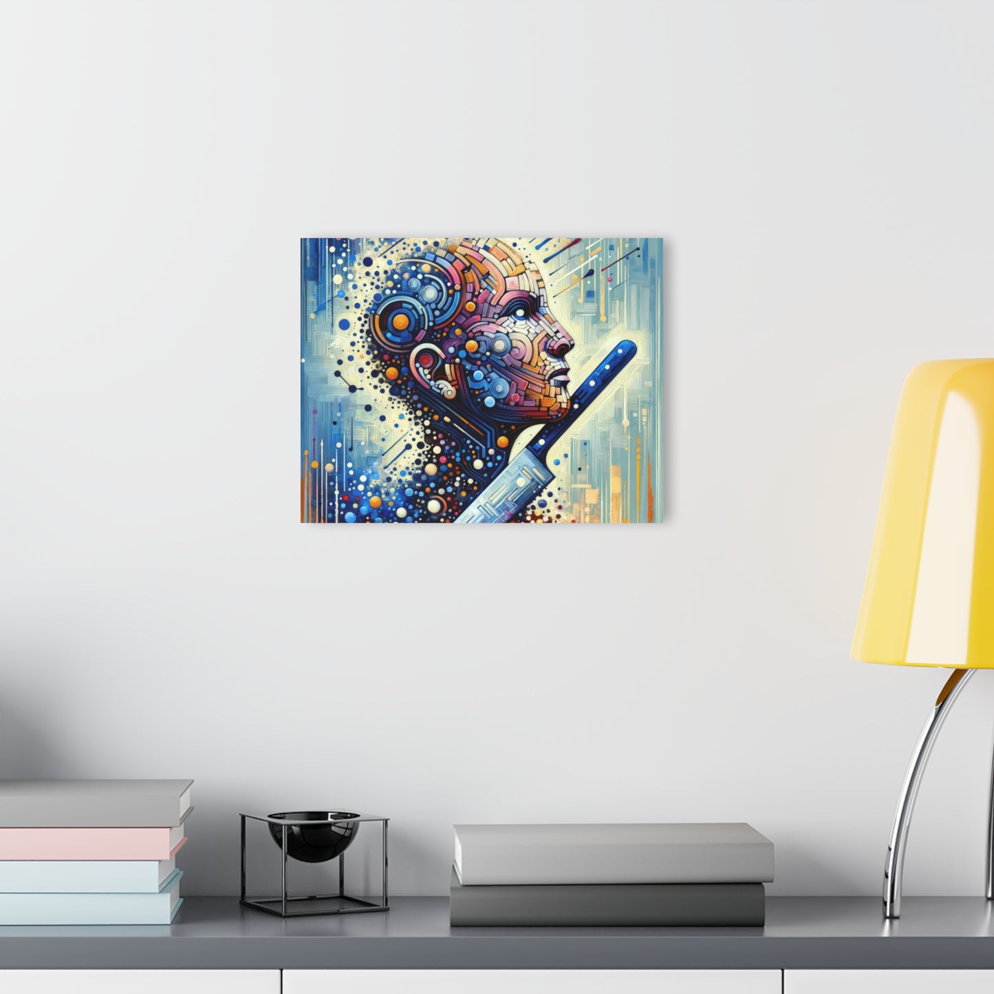 Digital Carving Abstract Acrylic Prints (French Cleat Hanging)