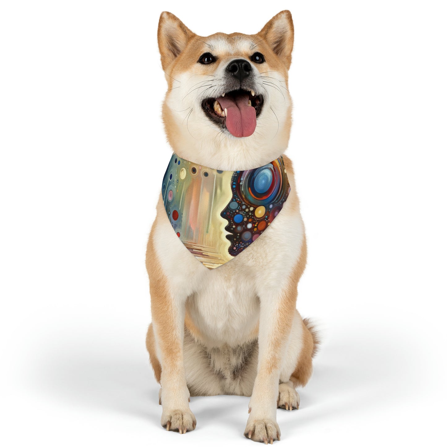 Echoed Intrinsic Universality Pet Bandana Collar