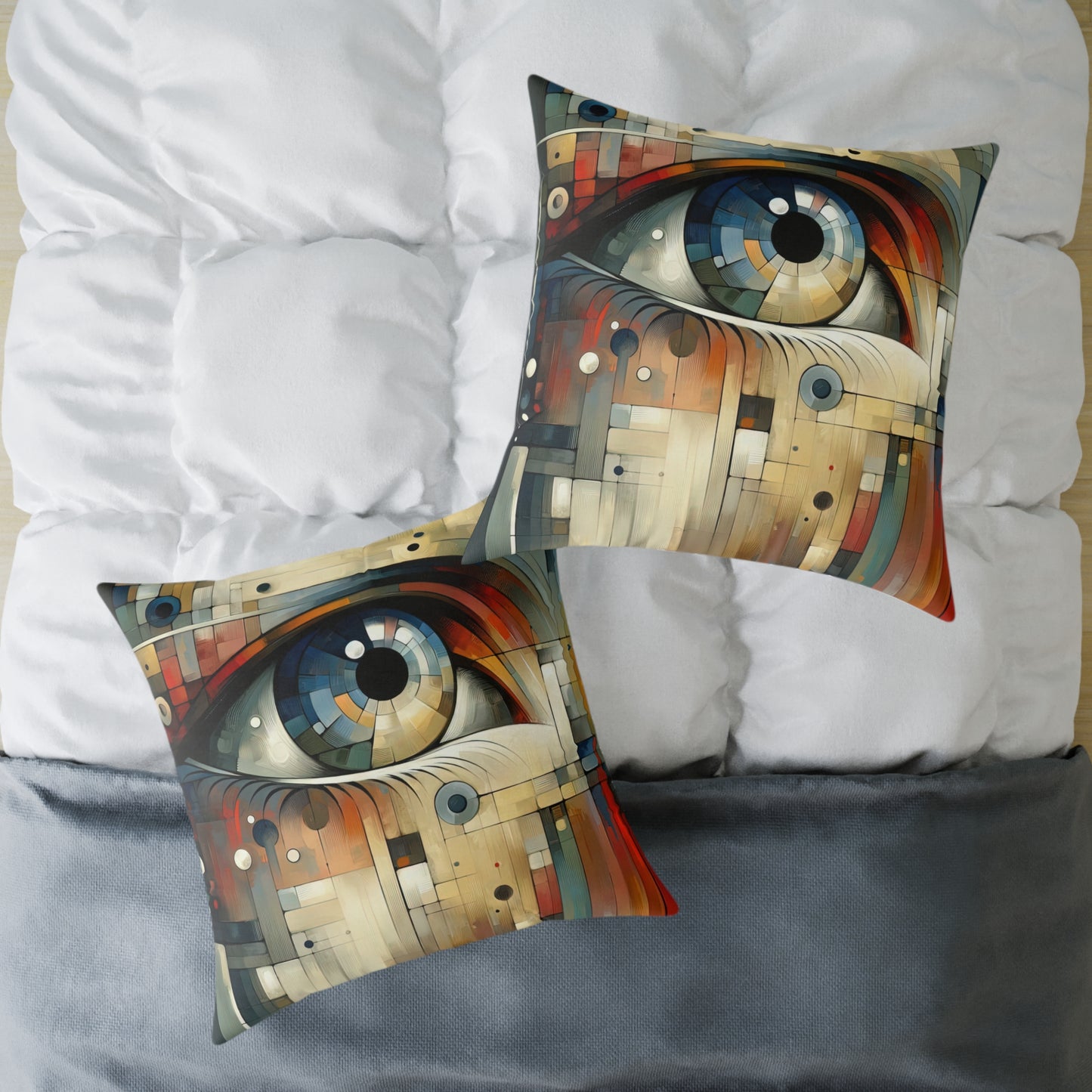 Focused Vision Quest Spun Polyester Pillow