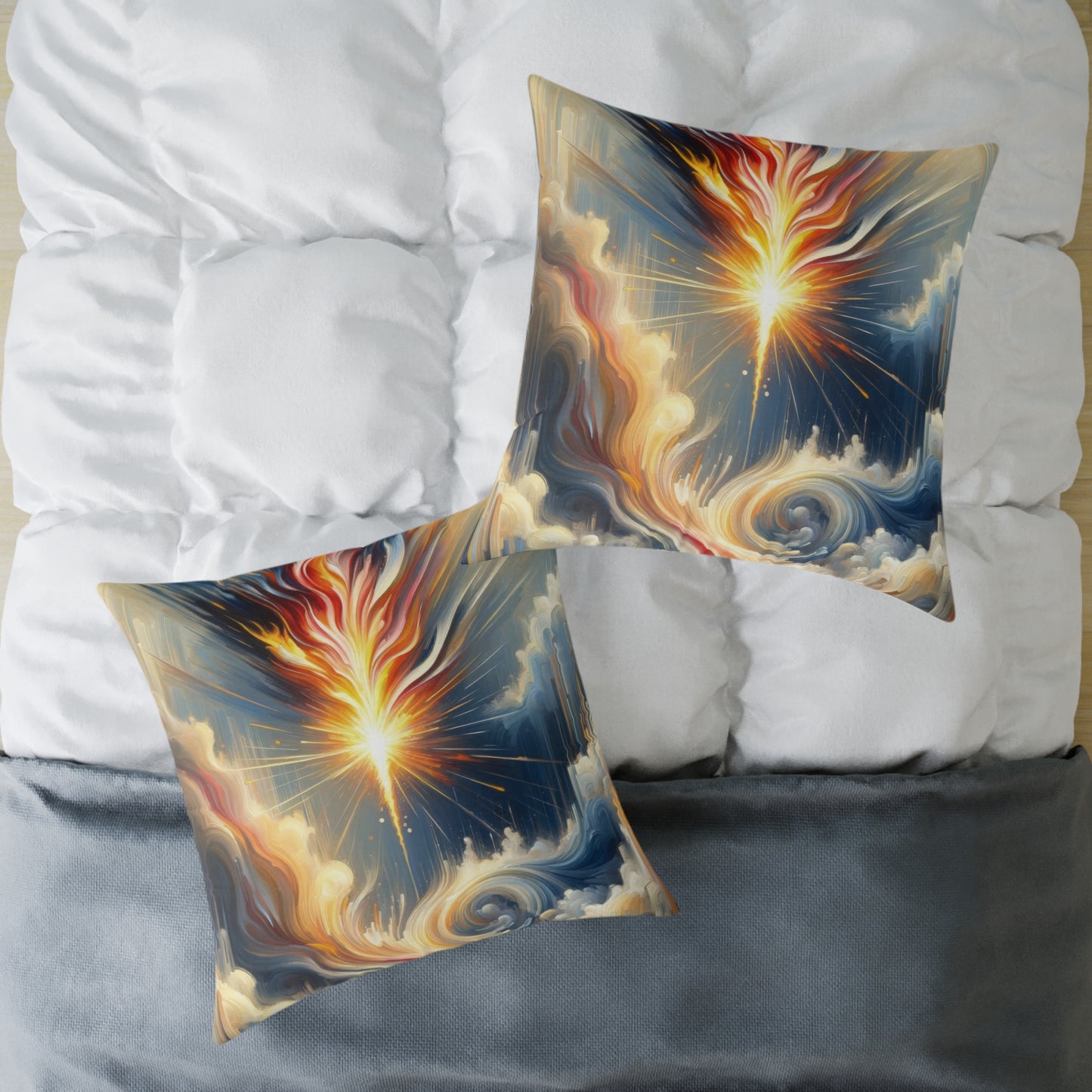 Ignite Spark Transformation Spun Polyester Pillow