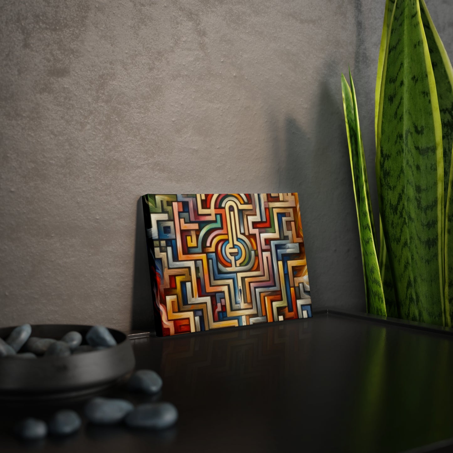 Labyrinthine Love Choices Canvas Photo Tile