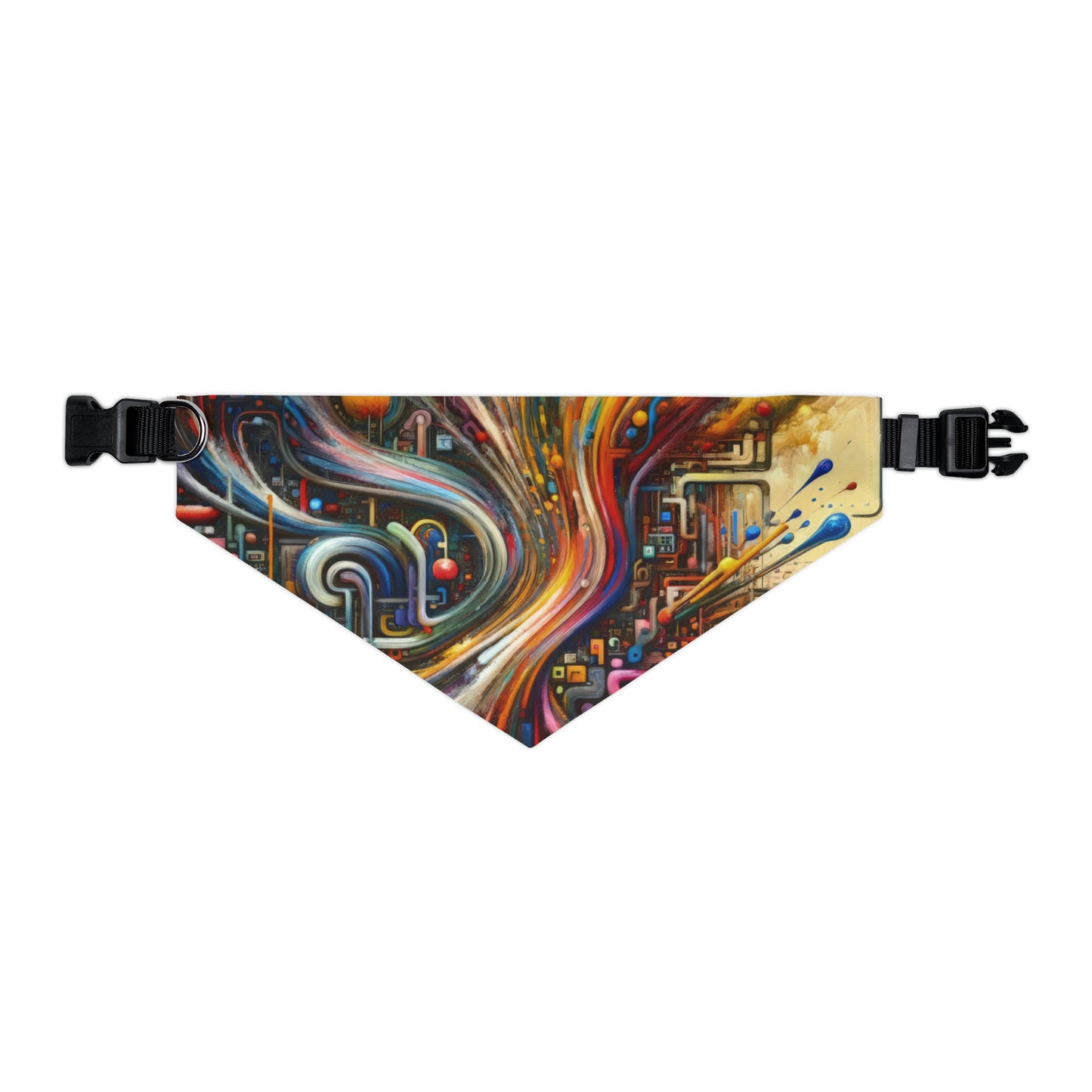 Information Bottleneck Cascade Pet Bandana Collar