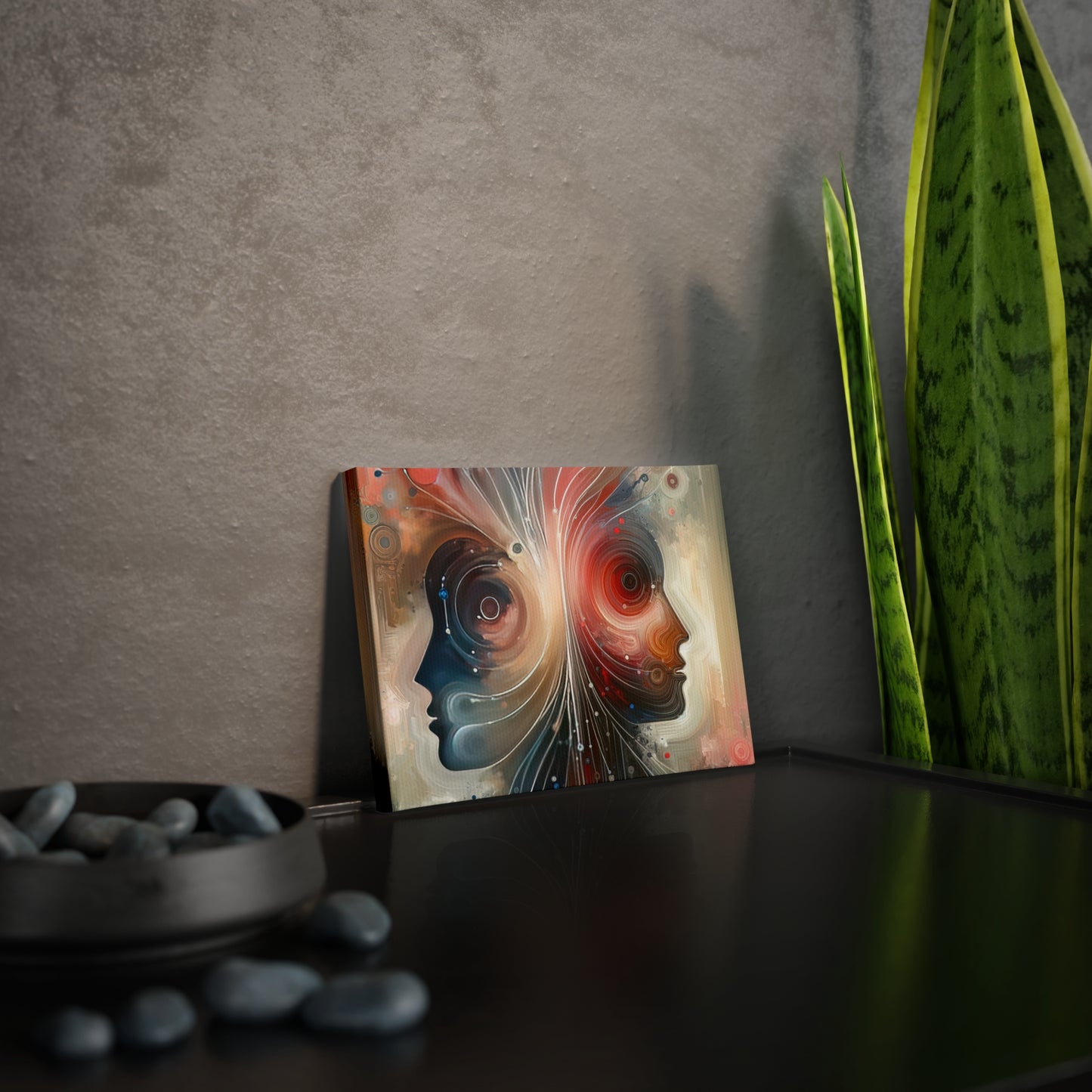 Empathetic Exchange Essence Canvas Photo Tile