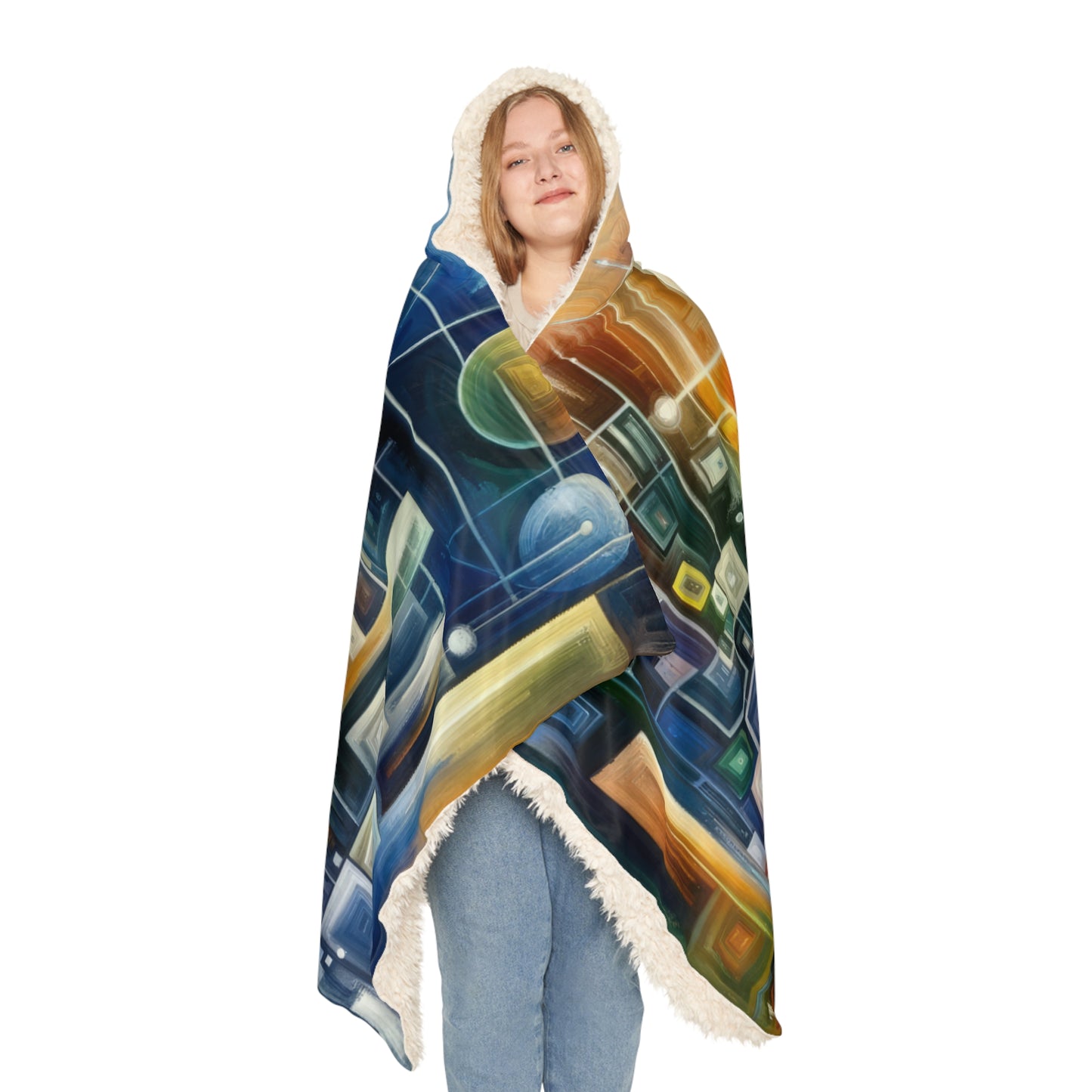 Mindful Megabyte Convergence Snuggle Blanket