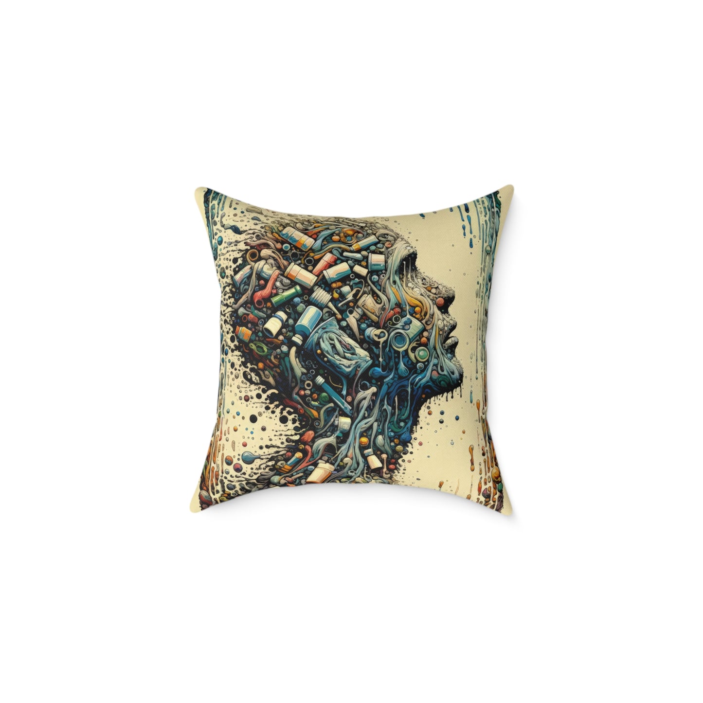 Rethinking Consumption Transformation Spun Polyester Pillow