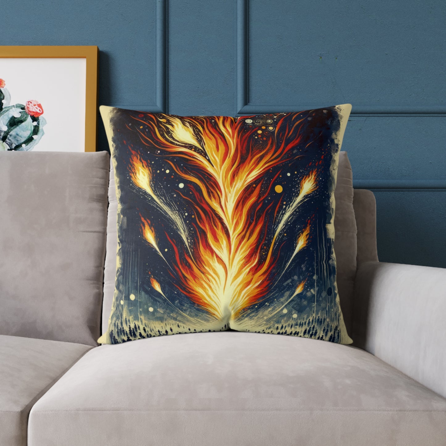 Ignition Change Catalyst Spun Polyester Pillow