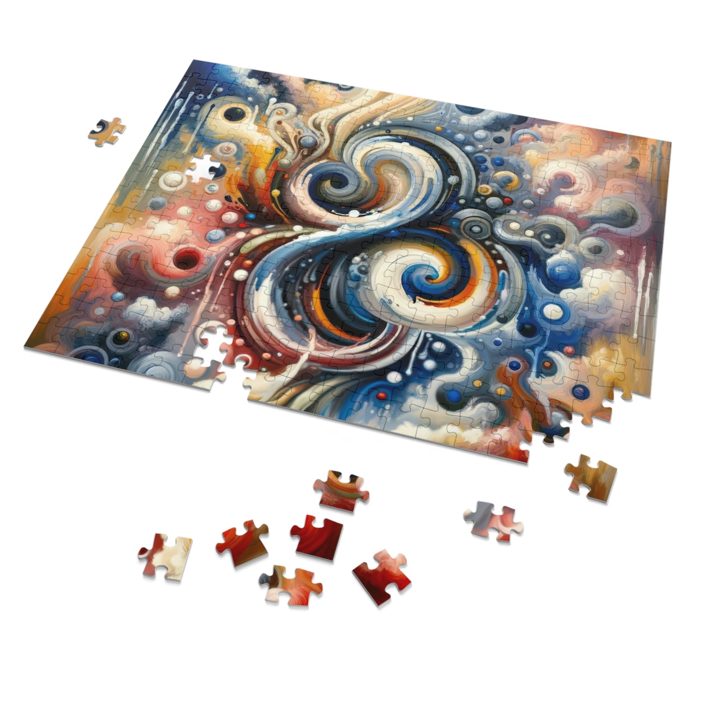 Paradoxical Embrace Tachism Jigsaw Puzzle (30, 110, 252, 500,1000-Piece)