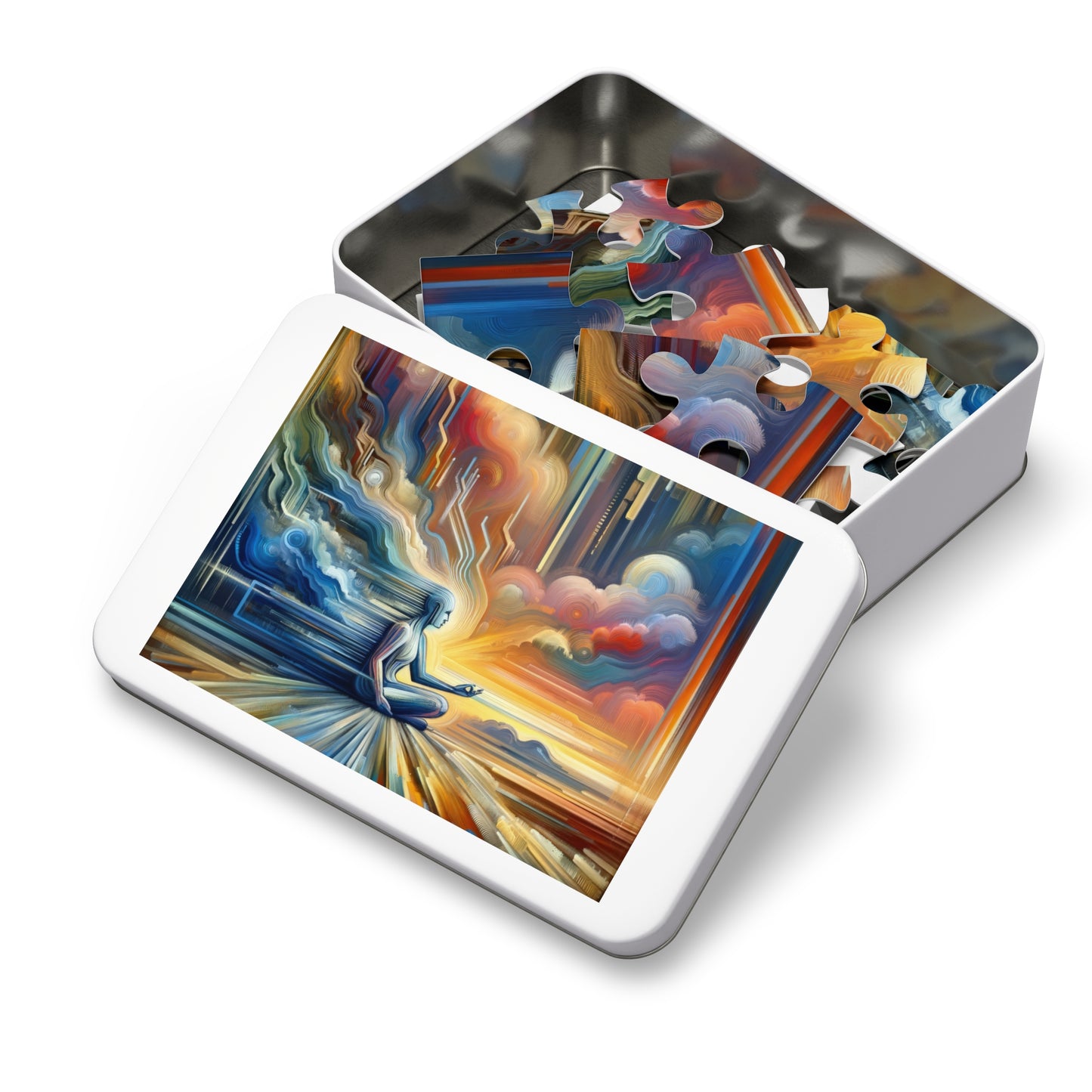 Eternal Digital Meditation Jigsaw Puzzle (30, 110, 252, 500,1000-Piece)