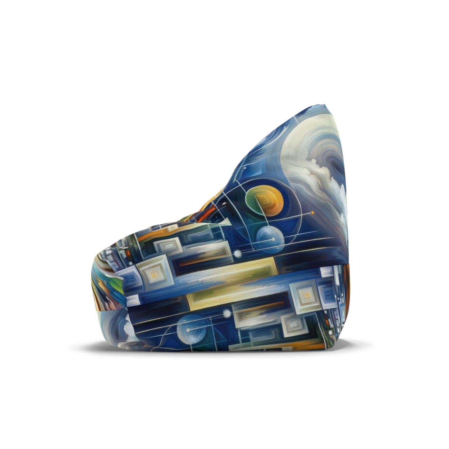 Mindful Megabyte Convergence Bean Bag Chair Cover