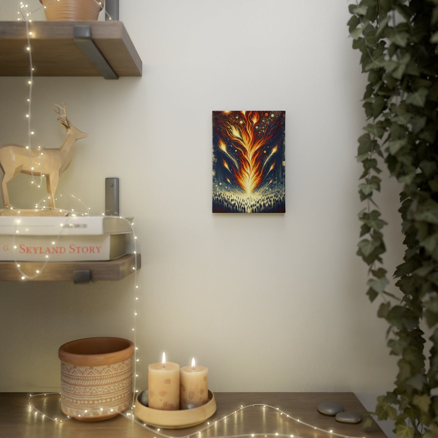 Ignition Change Catalyst Canvas Photo Tile