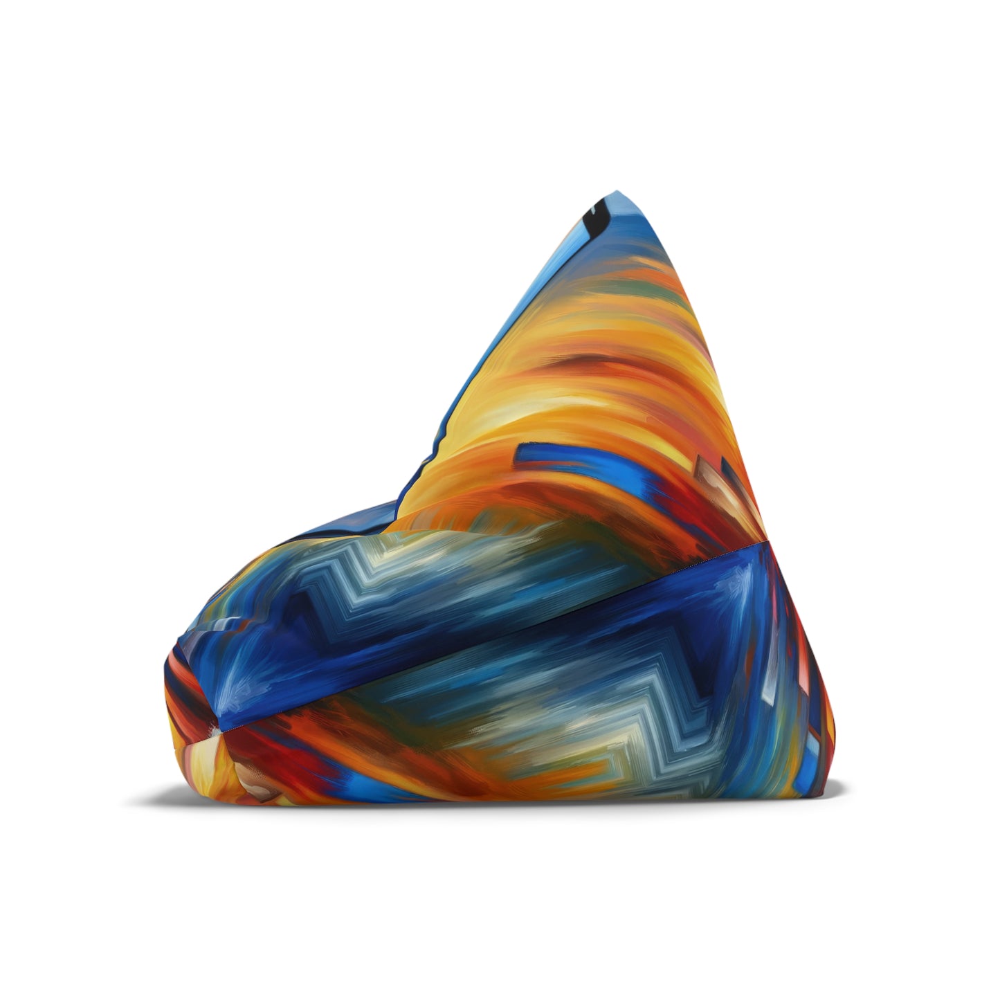 Connectivity Beacon Dichotomy Bean Bag Chair Cover