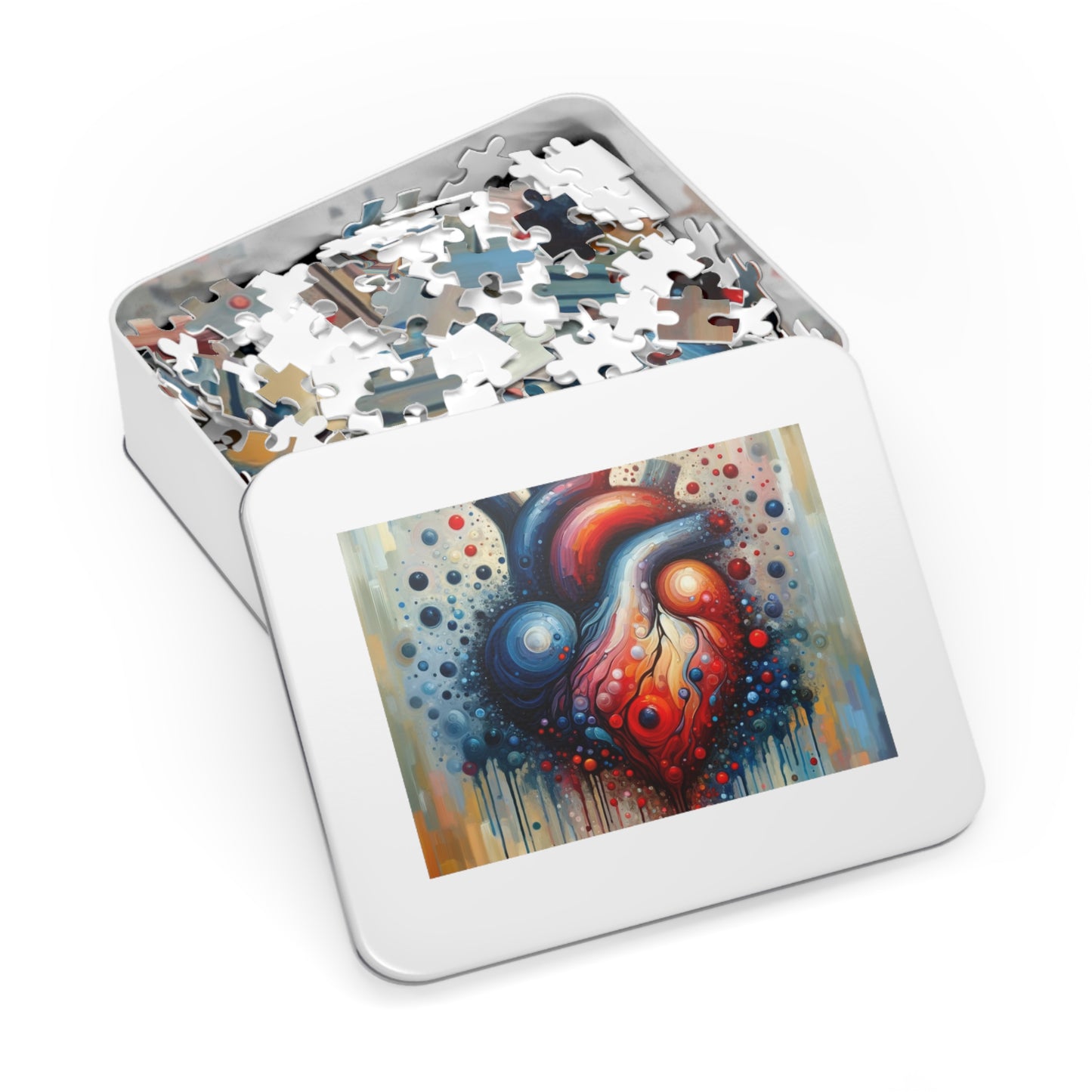 Empathetic Heart Expression Jigsaw Puzzle (30, 110, 252, 500,1000-Piece)