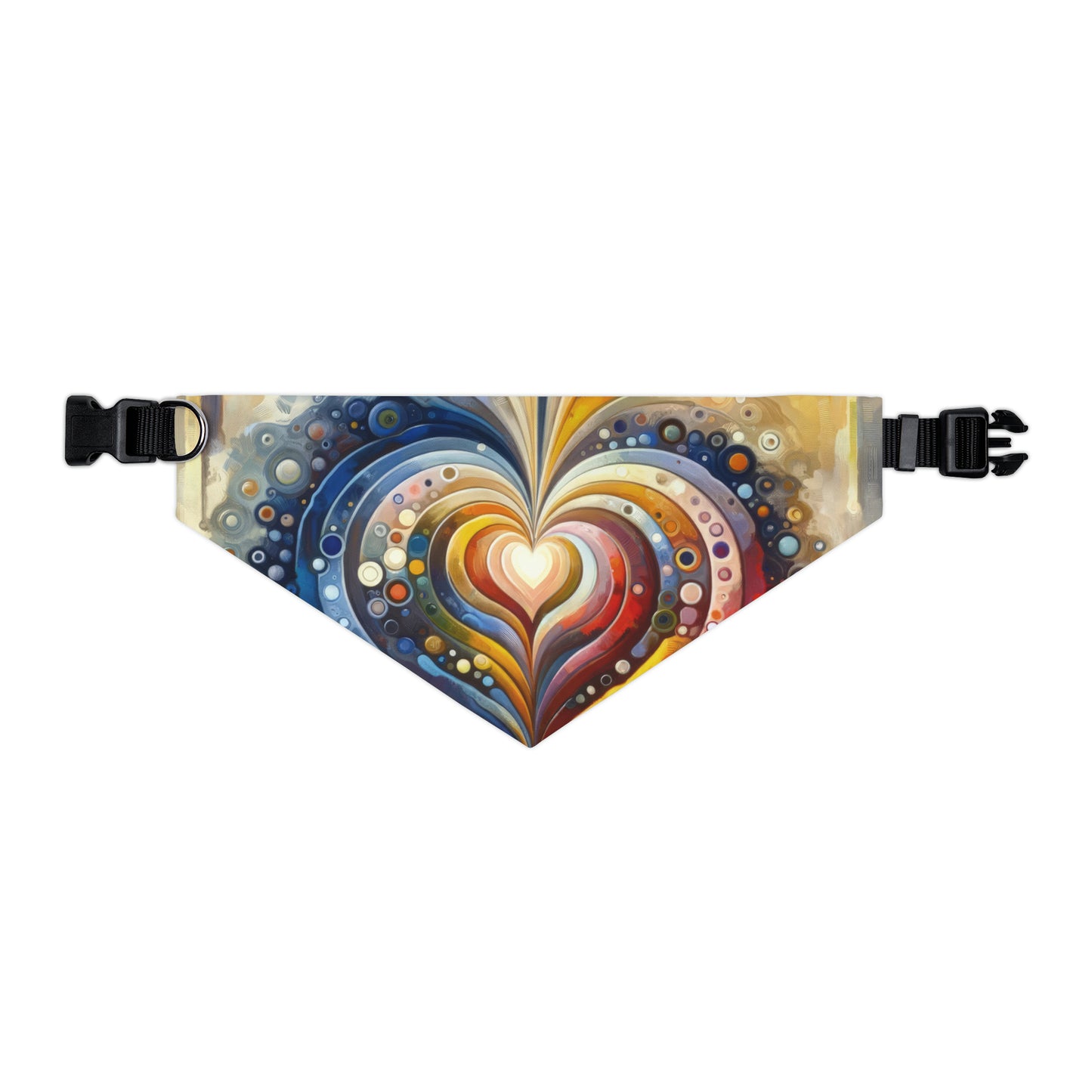 Harmonic Heart Essence Pet Bandana Collar