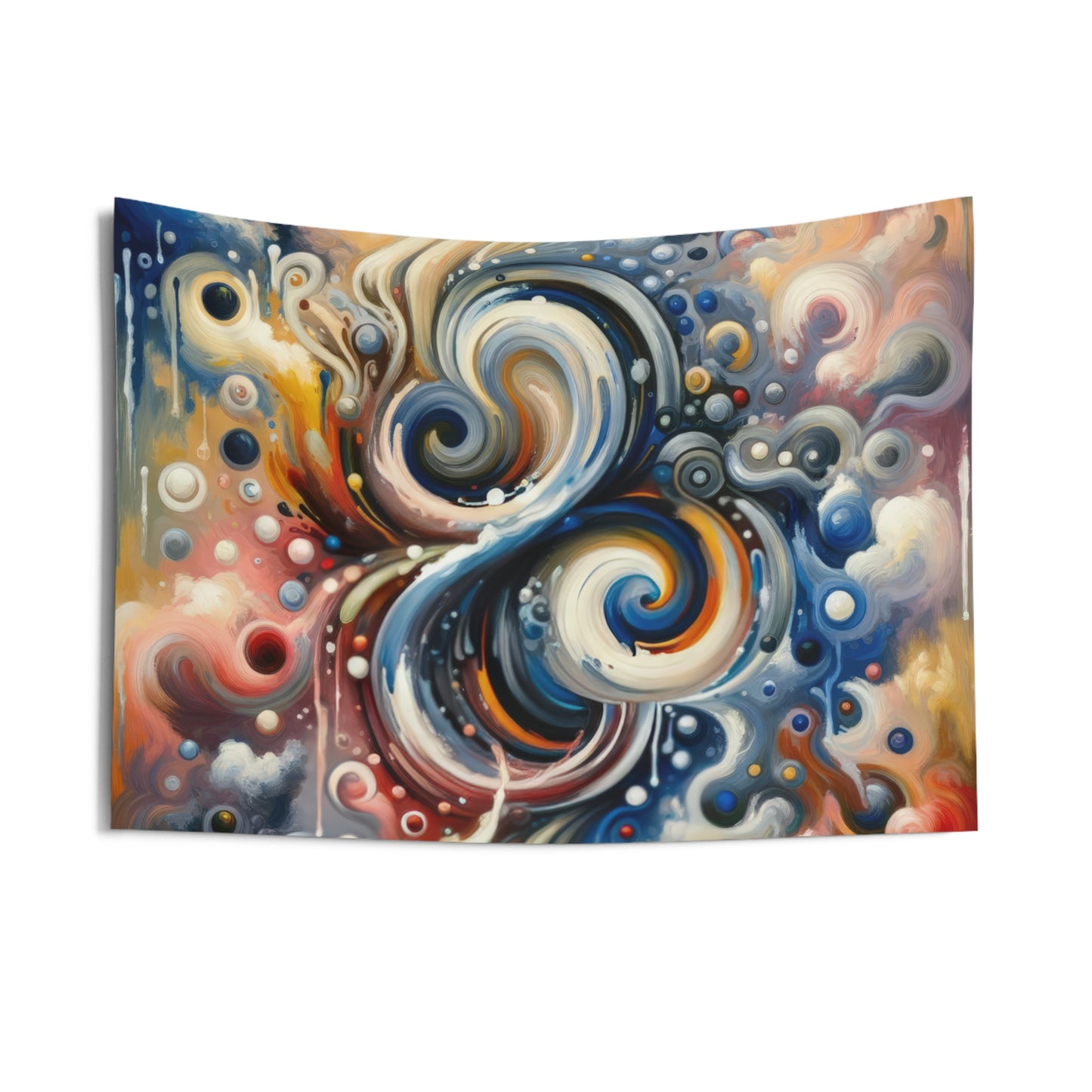 Paradoxical Embrace Tachism Indoor Wall Tapestries