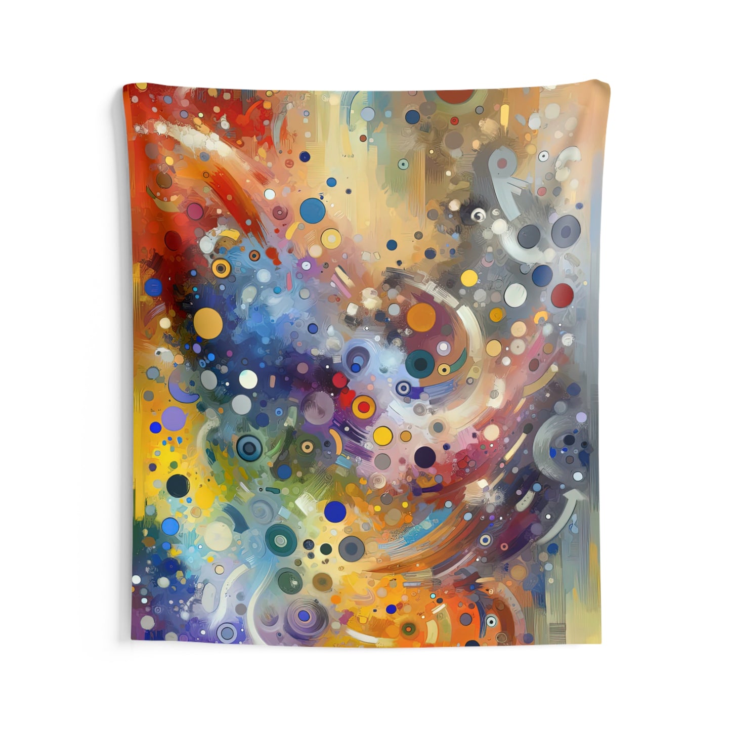 Humorous Unified Tachism Indoor Wall Tapestries