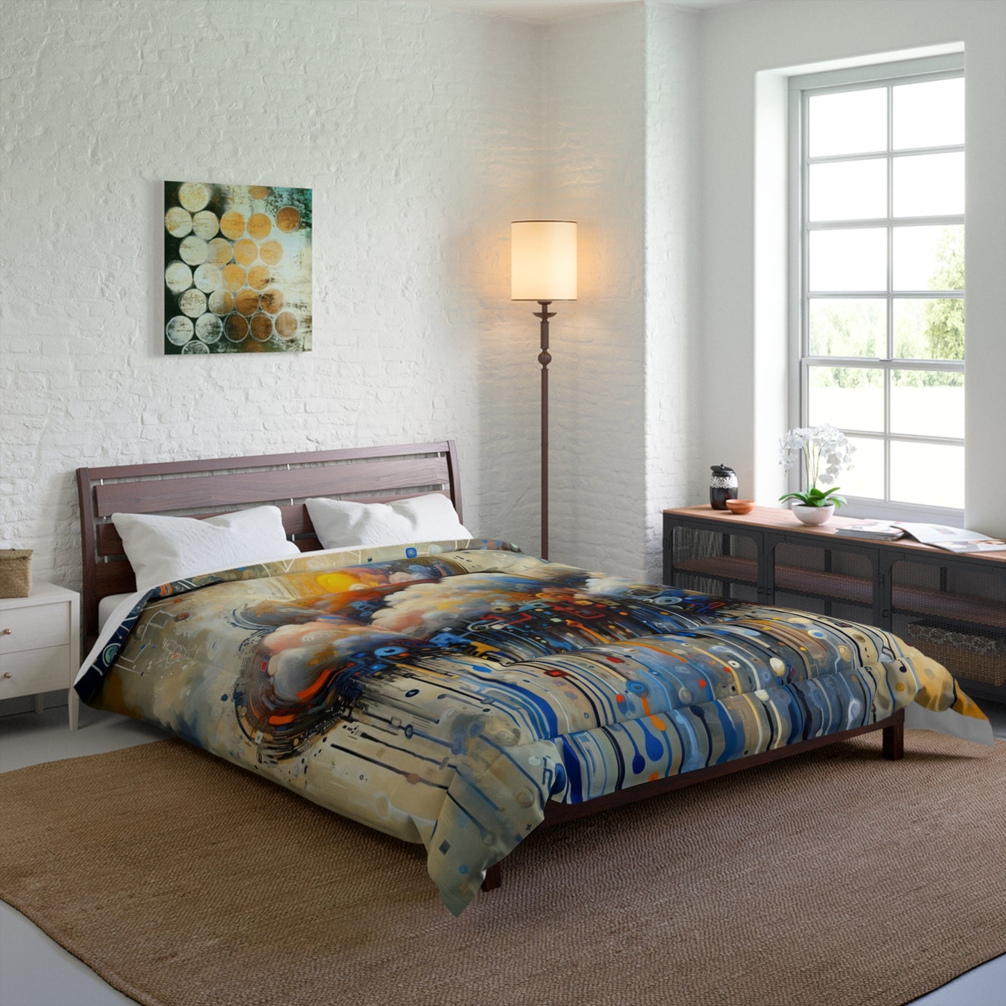 Cloud Community Crafting Comforter