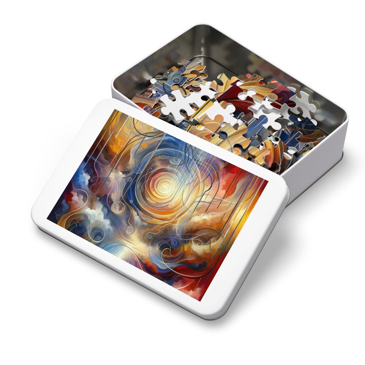 Presence Anchored Tachism Jigsaw Puzzle (30, 110, 252, 500,1000-Piece)