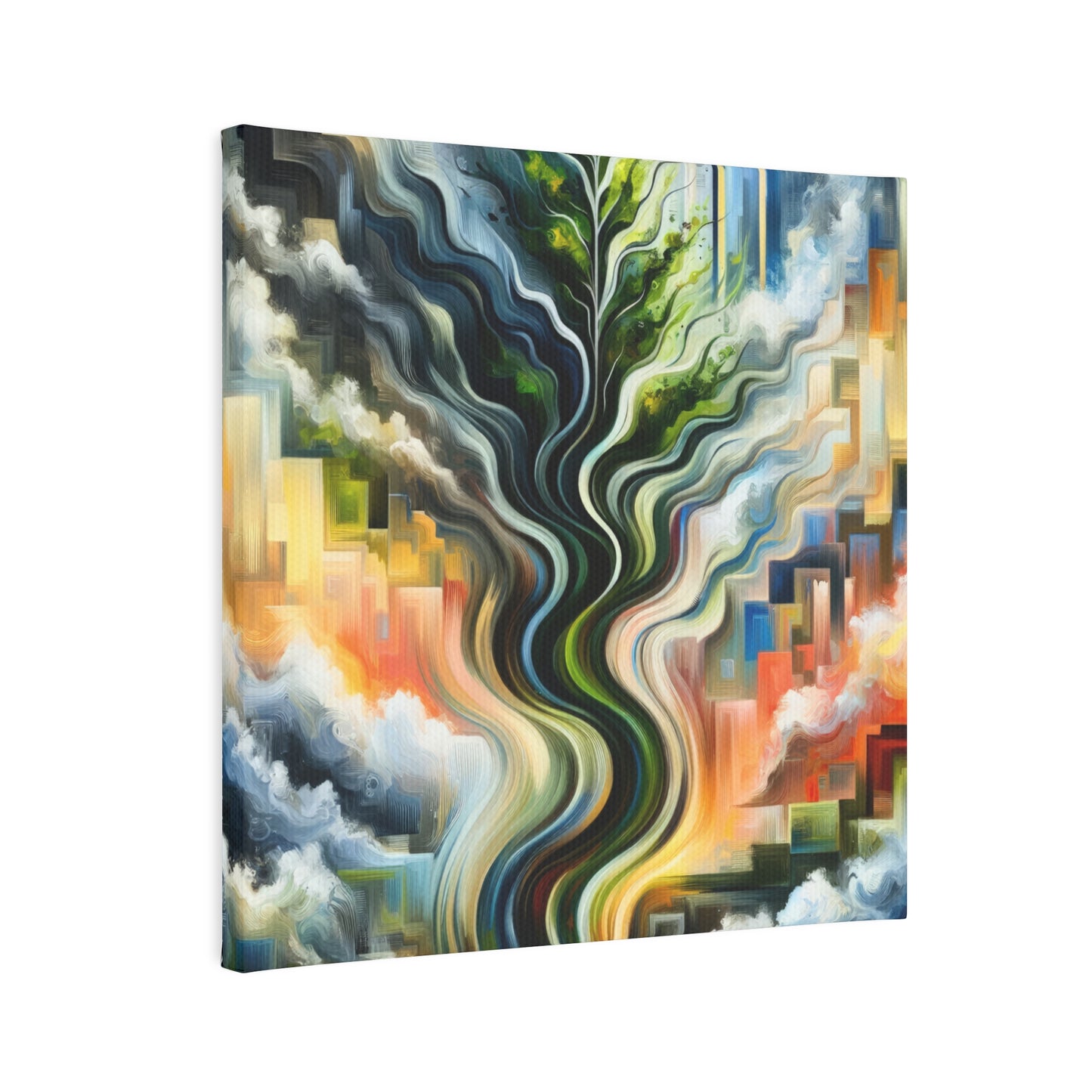 Eternal Digital Contrast Canvas Photo Tile