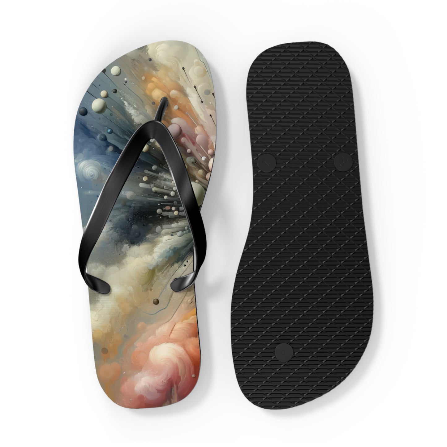 Impactful Deeds Ripple Flip Flops