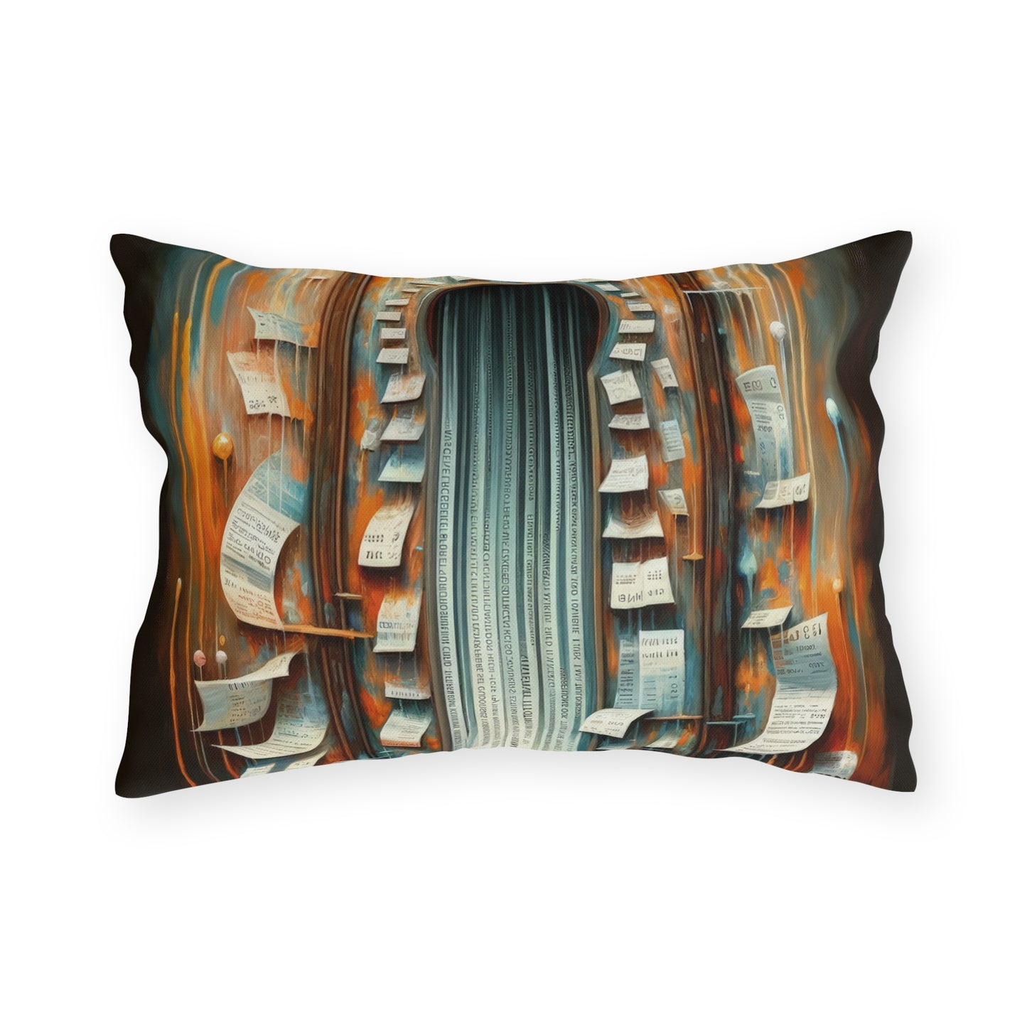 Illuminated Truths Mirror Outdoor Pillows