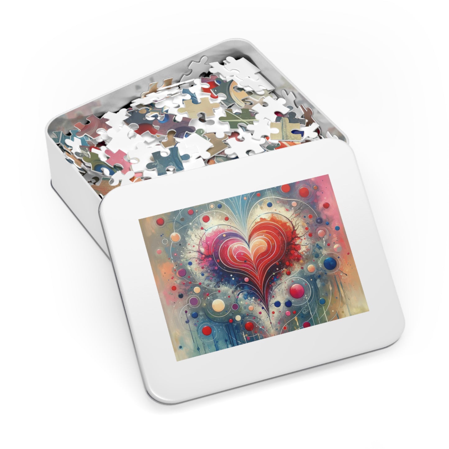 Emotional Physics Heart Jigsaw Puzzle (30, 110, 252, 500,1000-Piece)