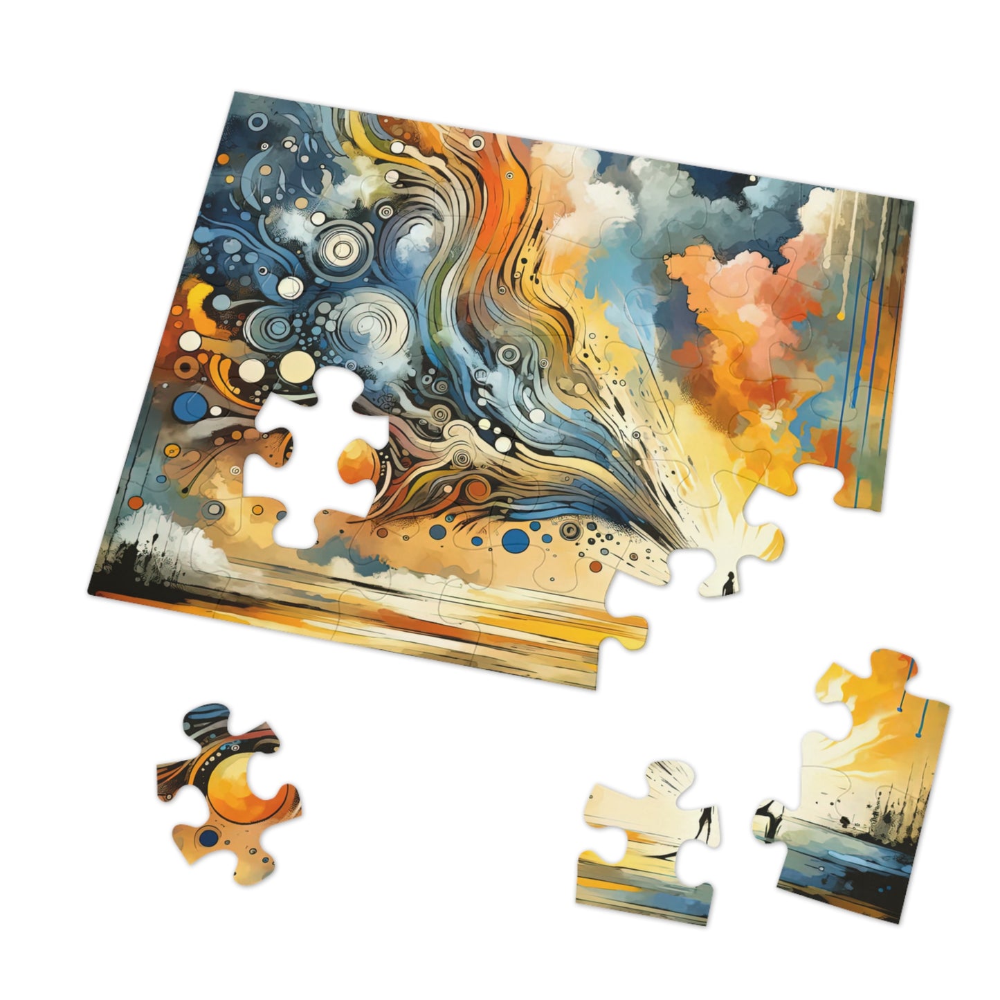 Intentional Awakening Reflection Jigsaw Puzzle (30, 110, 252, 500,1000-Piece)