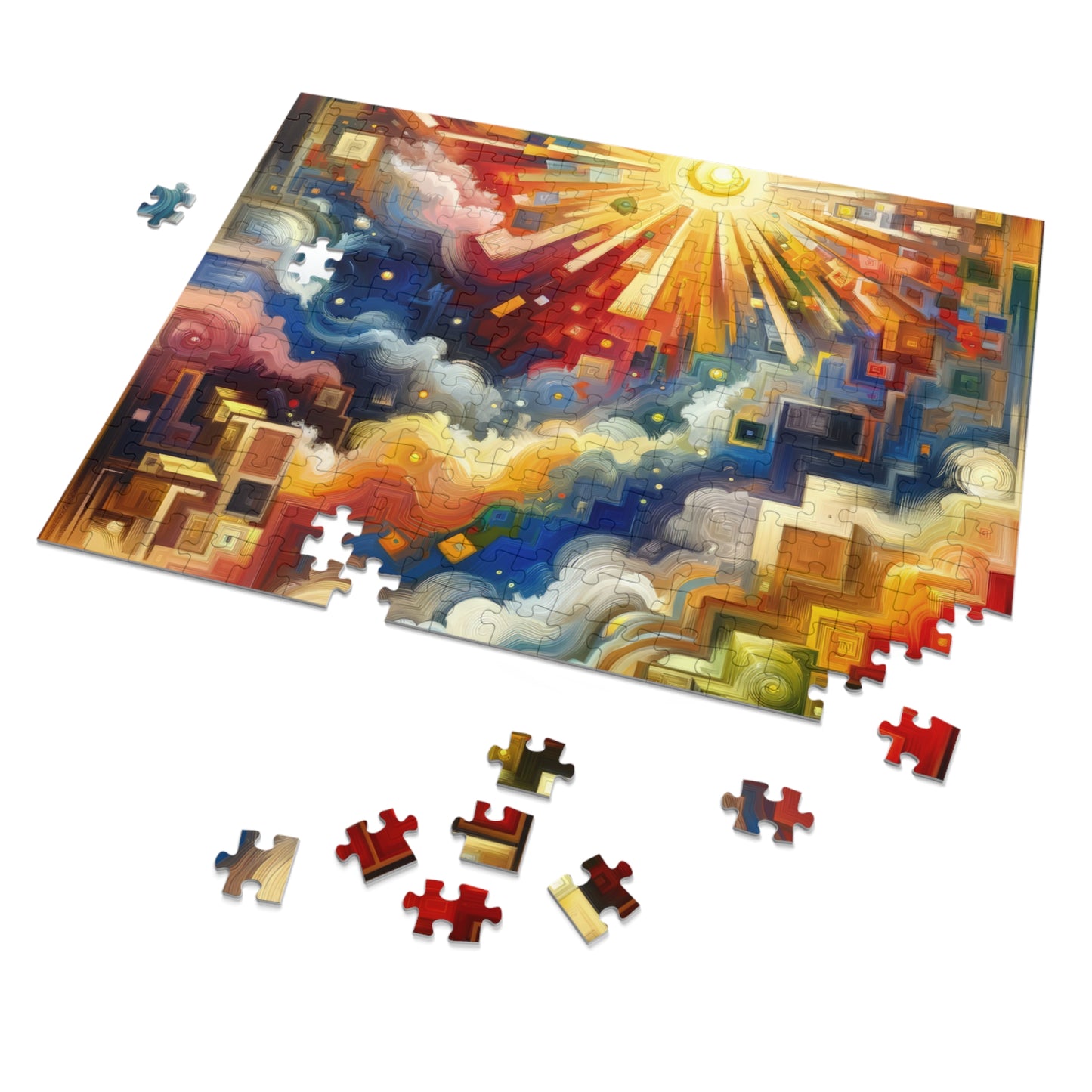Abundant Resources Burst Jigsaw Puzzle (30, 110, 252, 500,1000-Piece)