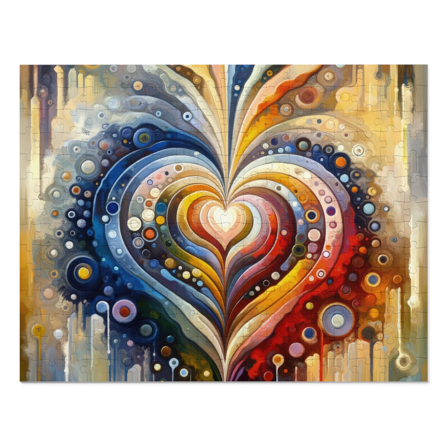 Harmonic Heart Essence Jigsaw Puzzle (30, 110, 252, 500,1000-Piece)