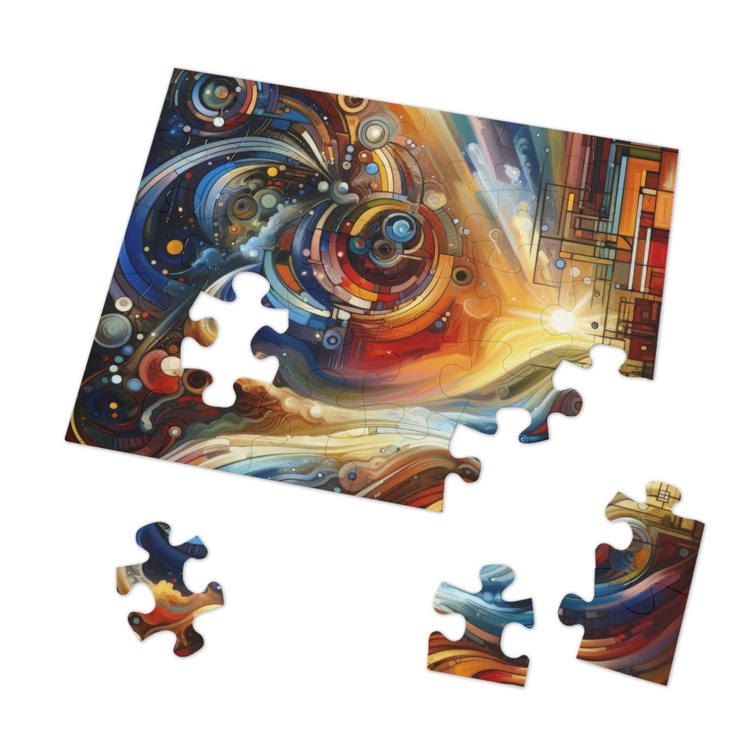 Ritualistic Growth Symphony Jigsaw Puzzle (30, 110, 252, 500,1000-Piece)