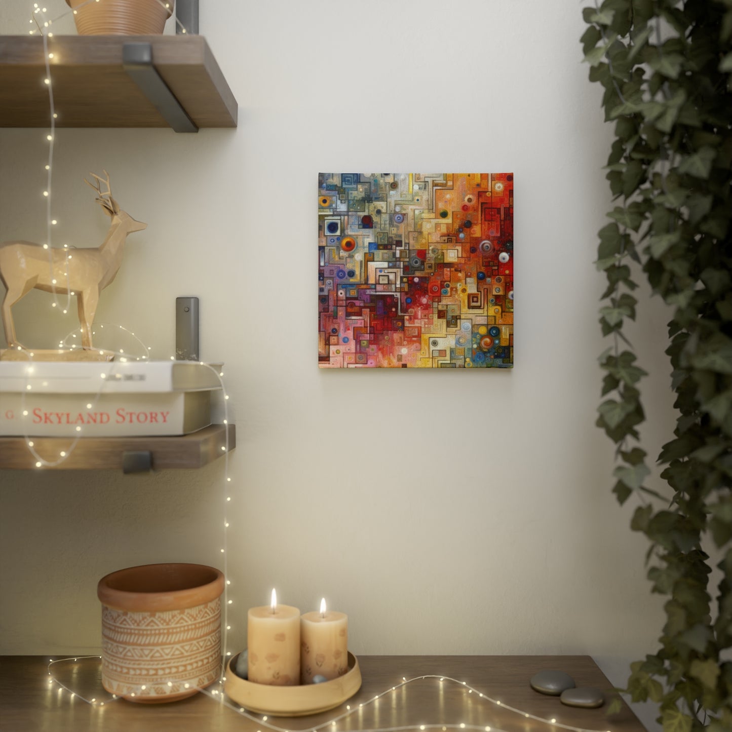 Witty Conversation Tapestry Canvas Photo Tile