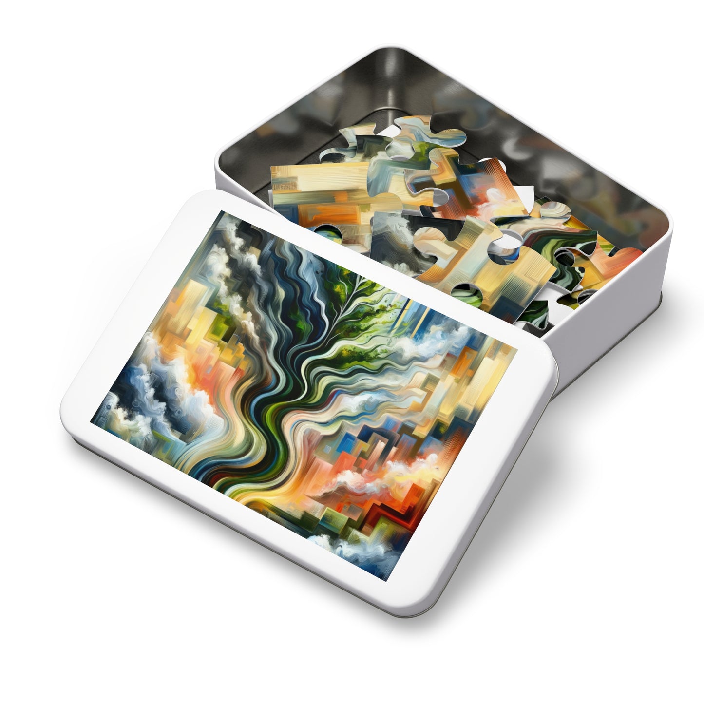 Eternal Digital Contrast Jigsaw Puzzle (30, 110, 252, 500,1000-Piece)