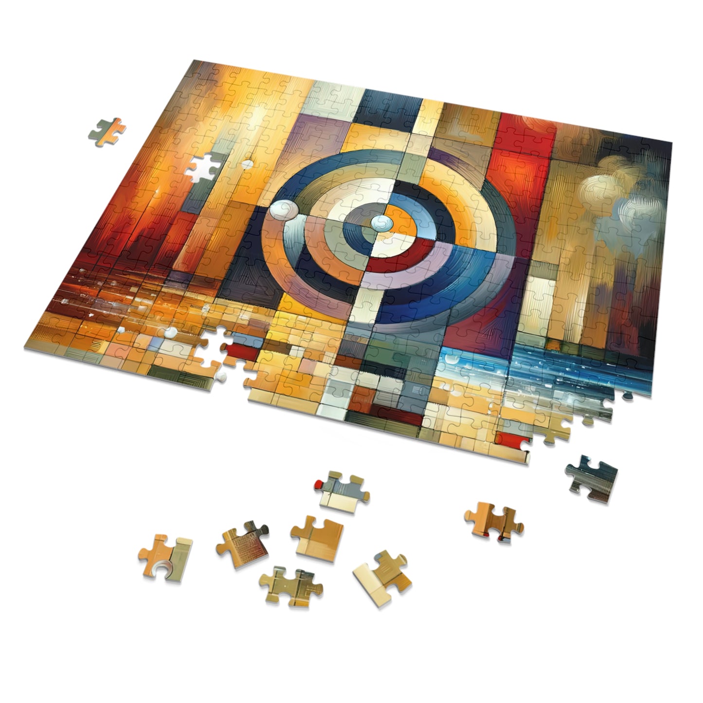 Oneness Through Tachism Jigsaw Puzzle (30, 110, 252, 500,1000-Piece)