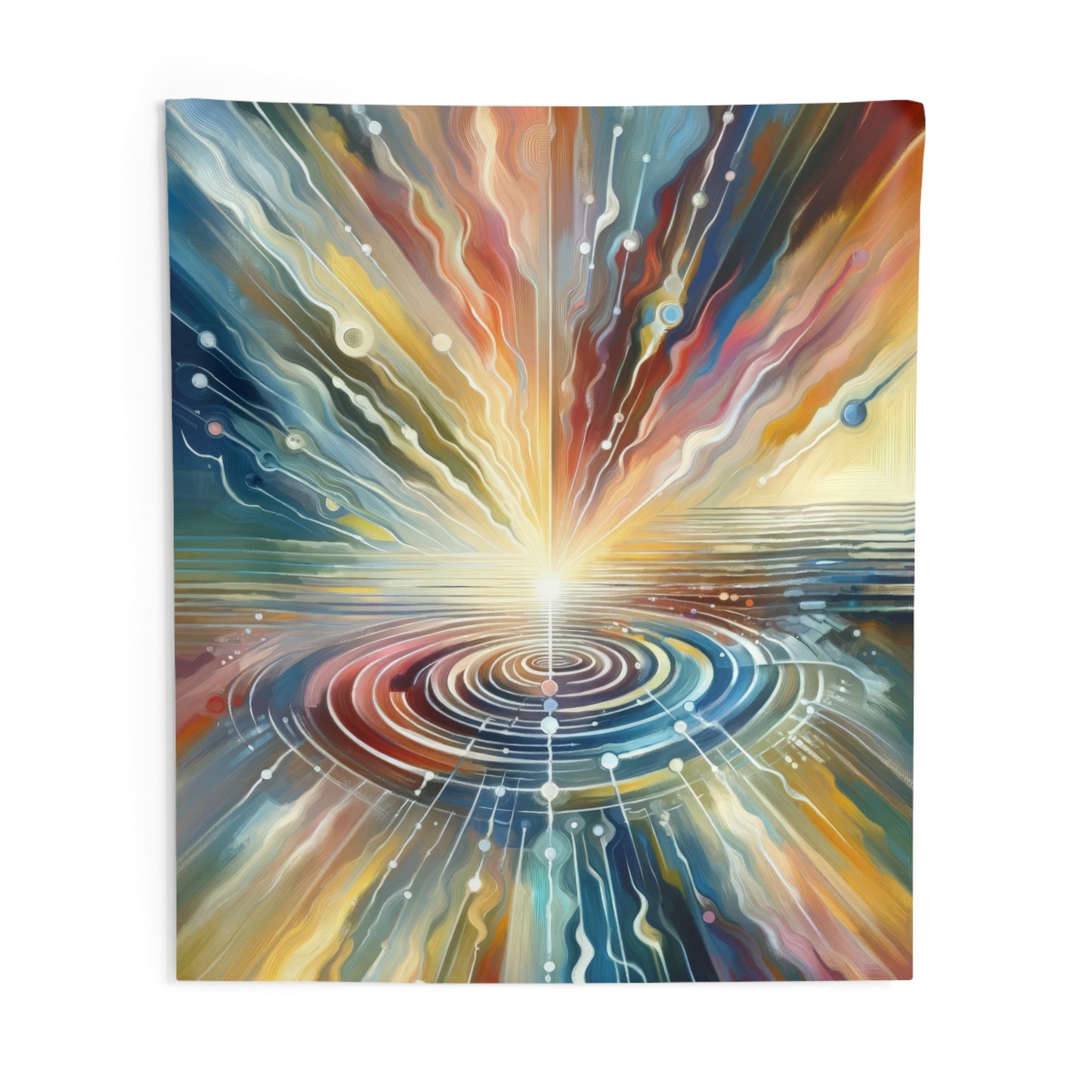 Rippling Community Dynamics Indoor Wall Tapestries